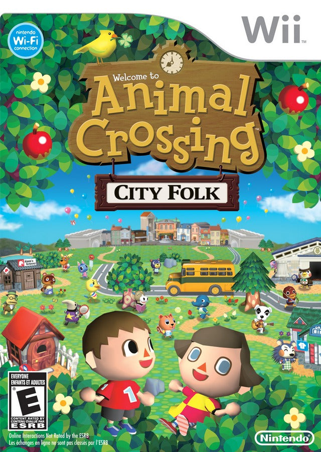 Animal Crossing: City Folk (Nintendo Selects) (World Edition) - Nintendo Wii Video Games Nintendo   