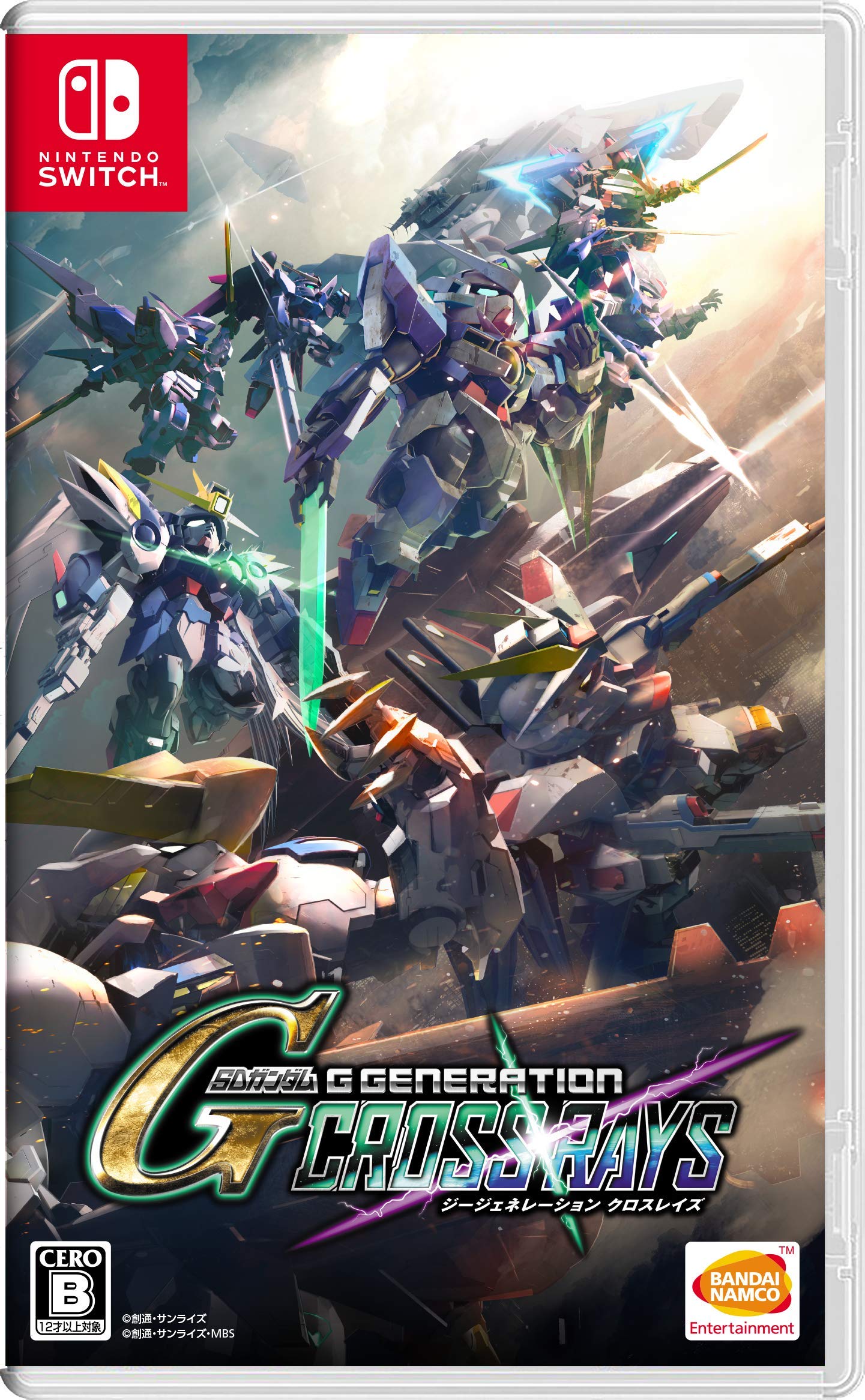 SD Gundam G Generation Cross Rays - (NSW) Nintendo Switch (Japanese Import) Video Games Bandai Namco Games   