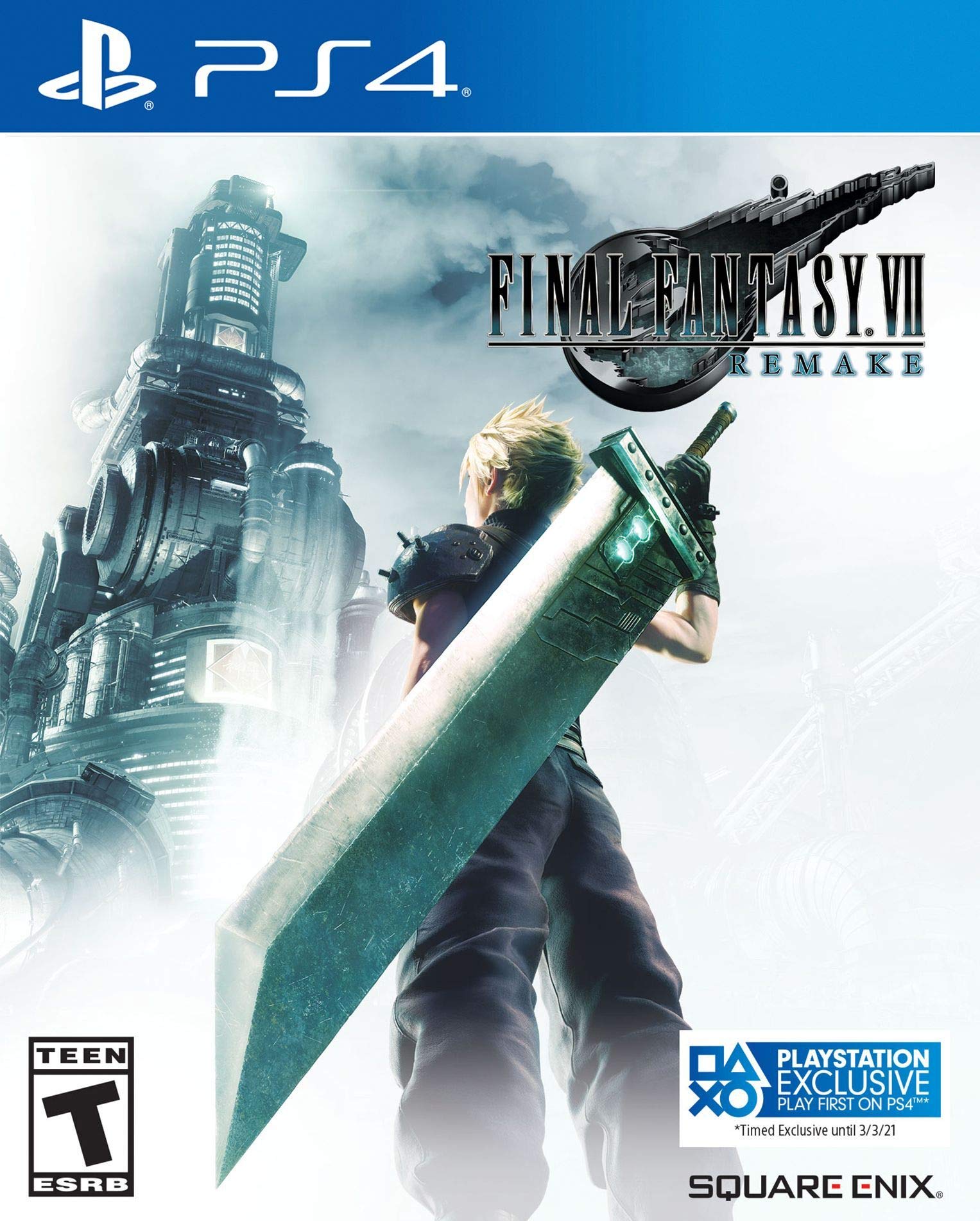 Final Fantasy VII: Remake - (PS4) PlayStation 4 [Pre-Owned] Video Games Square Enix   