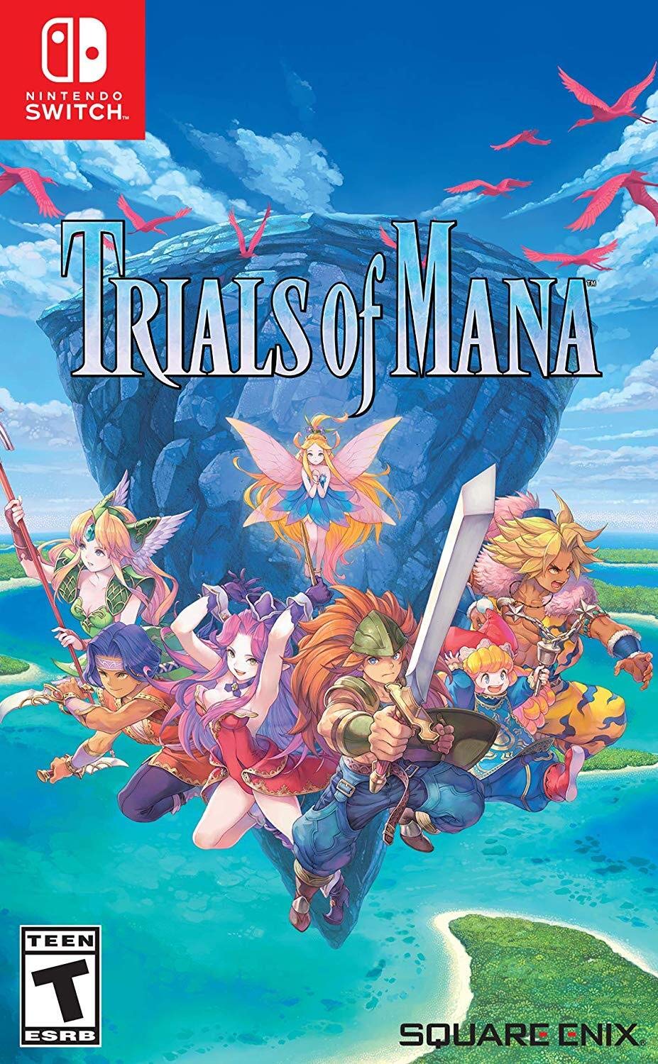 Trials of Mana - (NSW) Nintendo Switch Video Games Square Enix   