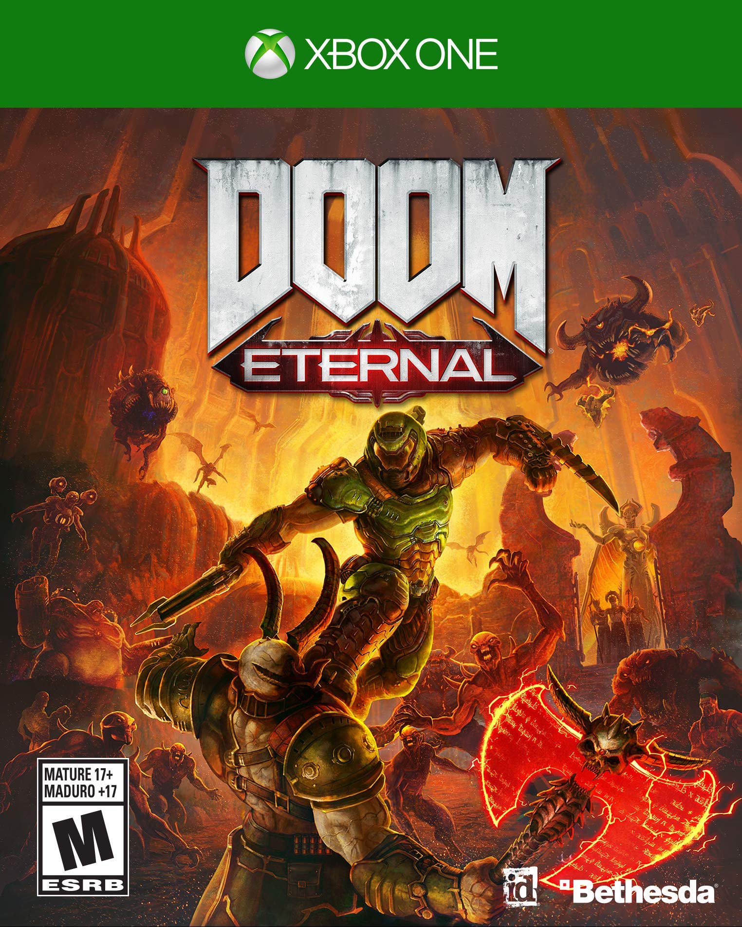 Doom Eternal - (XB1) Xbox One [Pre-Owned] Video Games Bethesda   