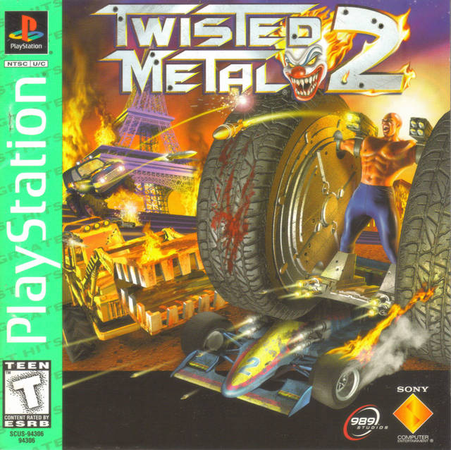 Twisted Metal 2 (Greatest Hits) - (PS1) PlayStation 1 [Pre-Owned] Video Games 989 Studios   