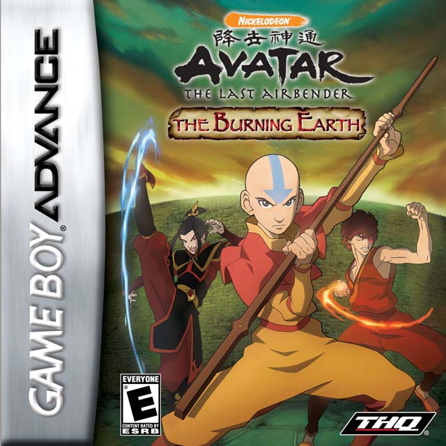 Avatar: The Last Airbender - The Burning Earth - (GBA) Game Boy Advance [Pre-Owned] Video Games THQ   