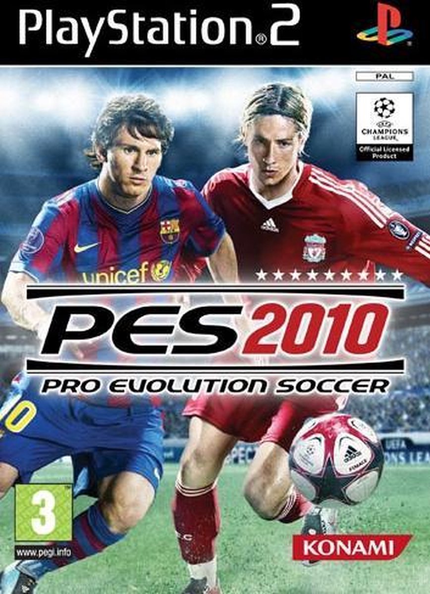 Pro Evolution Soccer 2010 - (PS2) PlayStation 2 [Pre-Owned] (European Import) Video Games Konami   