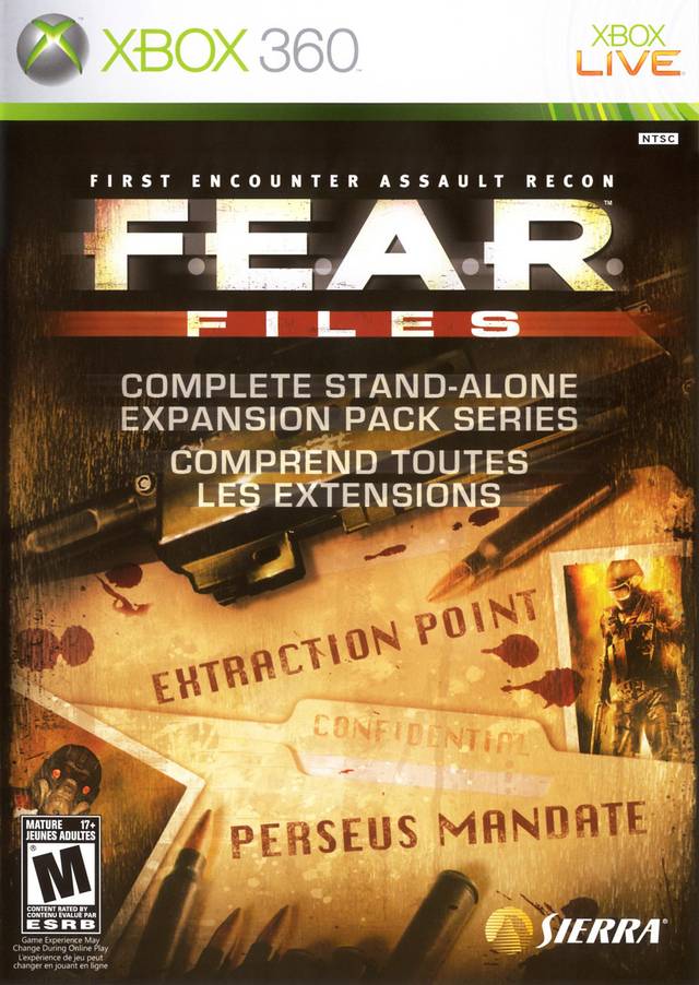 F.E.A.R. Files - Xbox 360 [Pre-Owned] Video Games Sierra Entertainment   