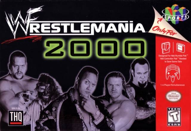 WWF WrestleMania 2000 - (N64) Nintendo 64 [Pre-Owned] Video Games THQ   