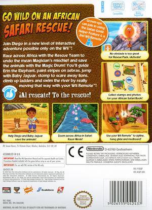 Go, Diego! Mission Safari - Nintendo Wii (European Import) Video Games 2K Play   