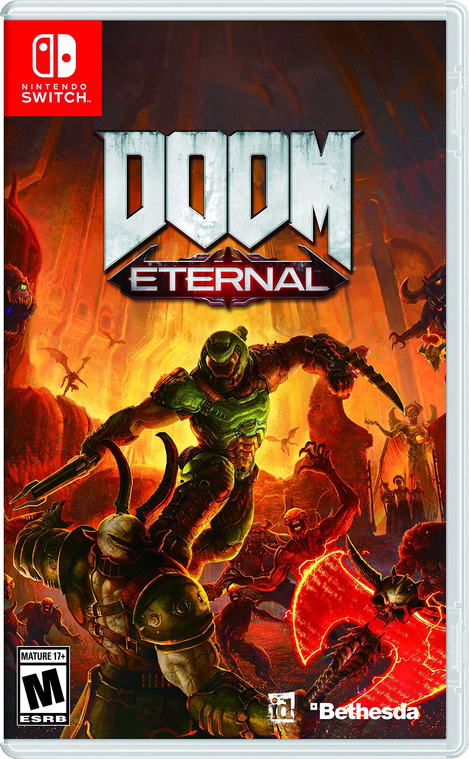 Doom Eternal - Nintendo Switch Video Games Bethesda   