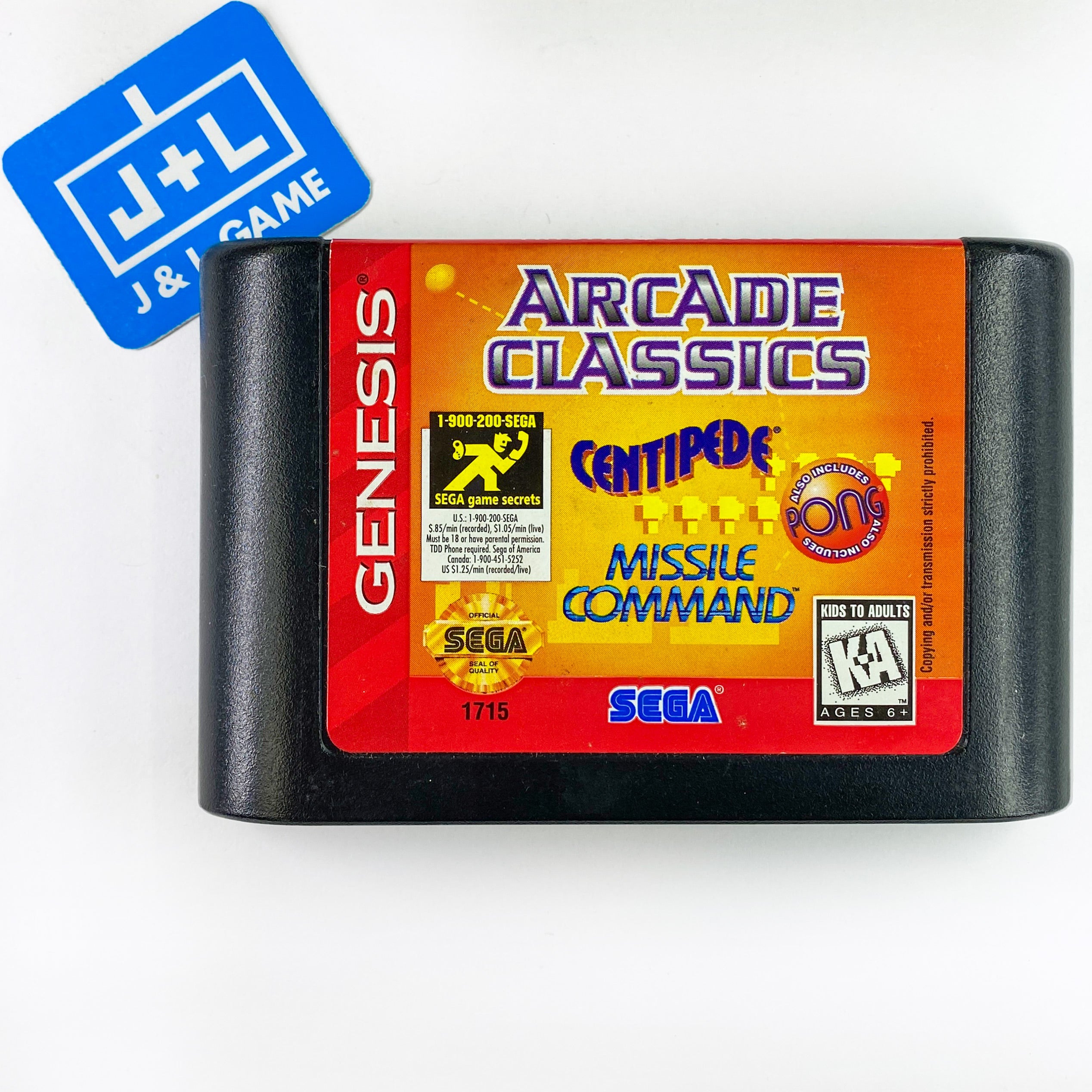 Arcade Classics - SEGA Genesis [Pre-Owned] Video Games Sega   