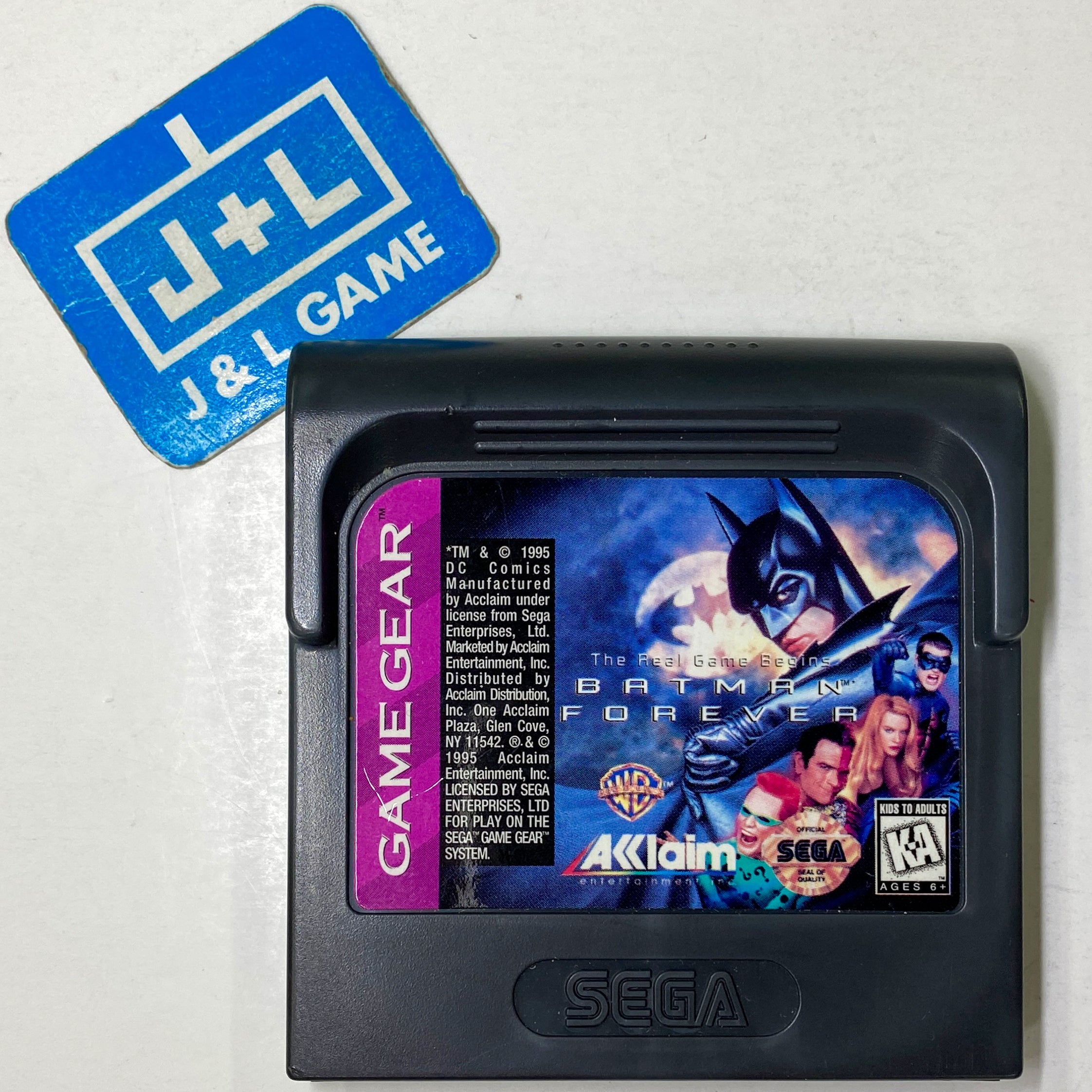 Batman Forever - SEGA GameGear [Pre-Owned] Video Games Acclaim   