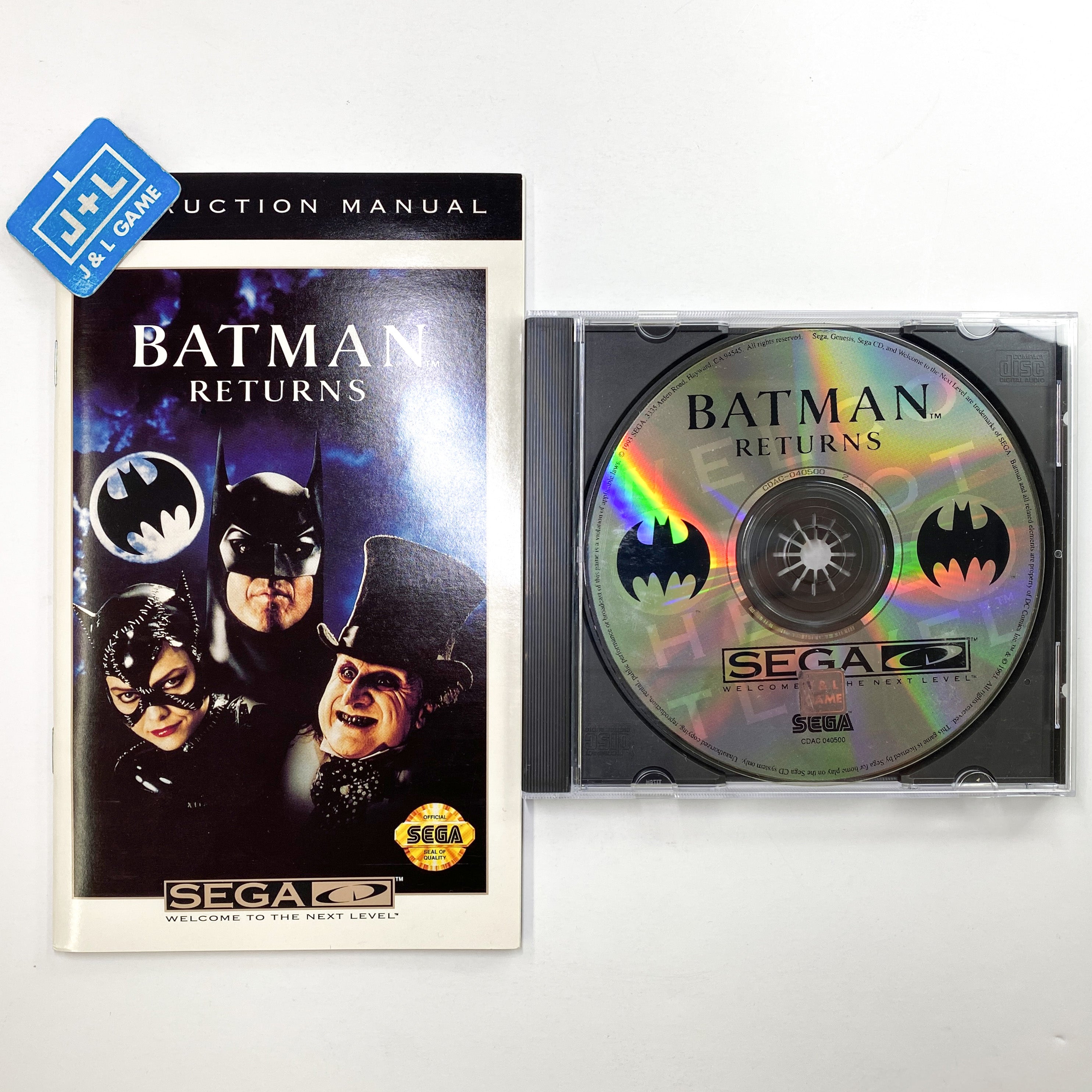 Batman Returns - SEGA CD [Pre-Owned] Video Games Sega   