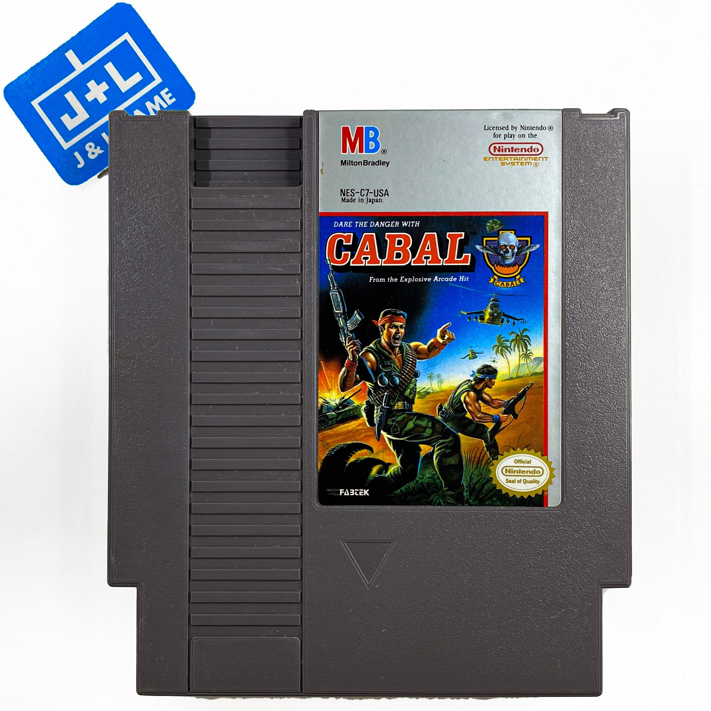 Cabal - (NES) Nintendo Entertainment System [Pre-Owned] Video Games Milton Bradley   