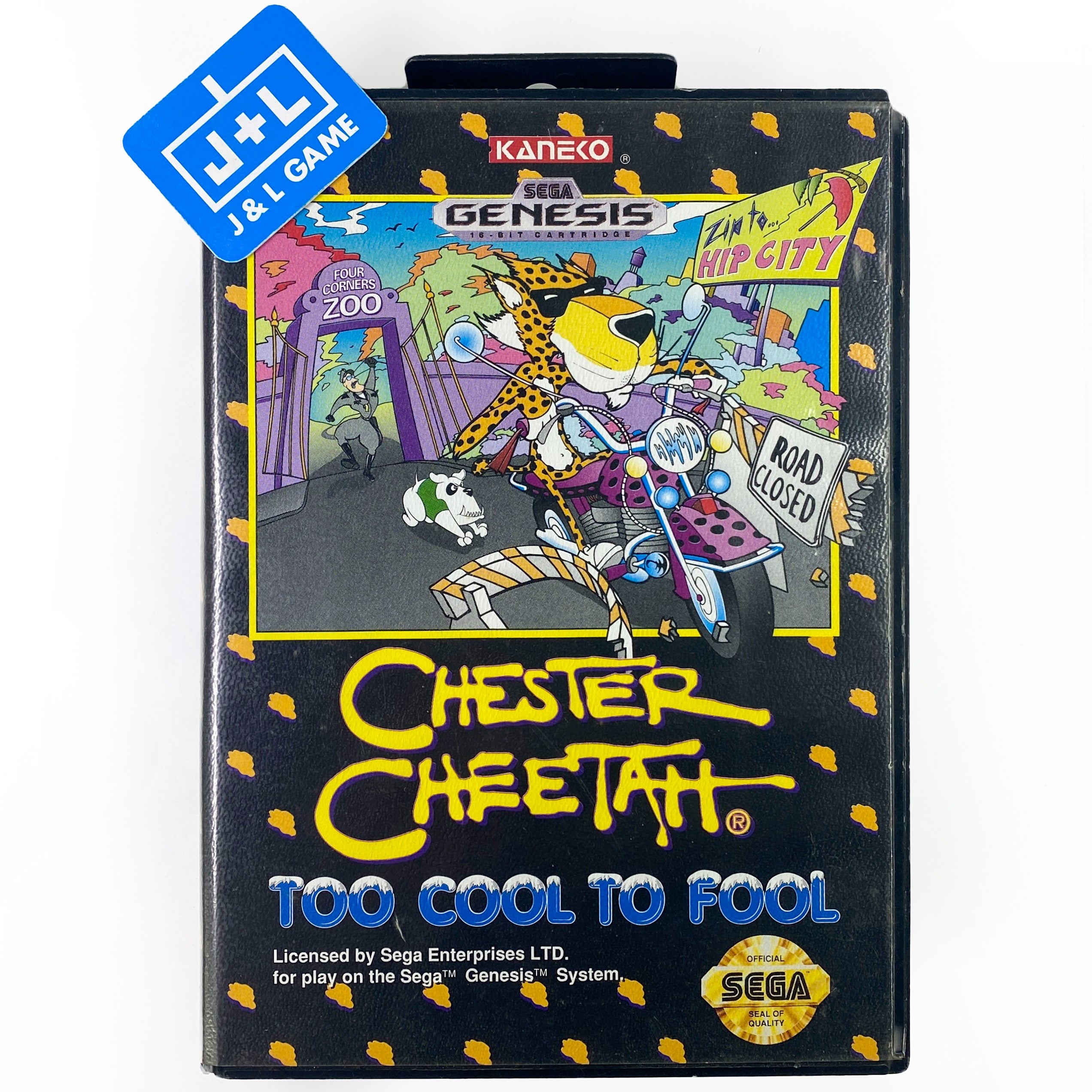 Chester Cheetah: Too Cool to Fool - (SG) SEGA Genesis [Pre-Owned] Video Games Kaneko   