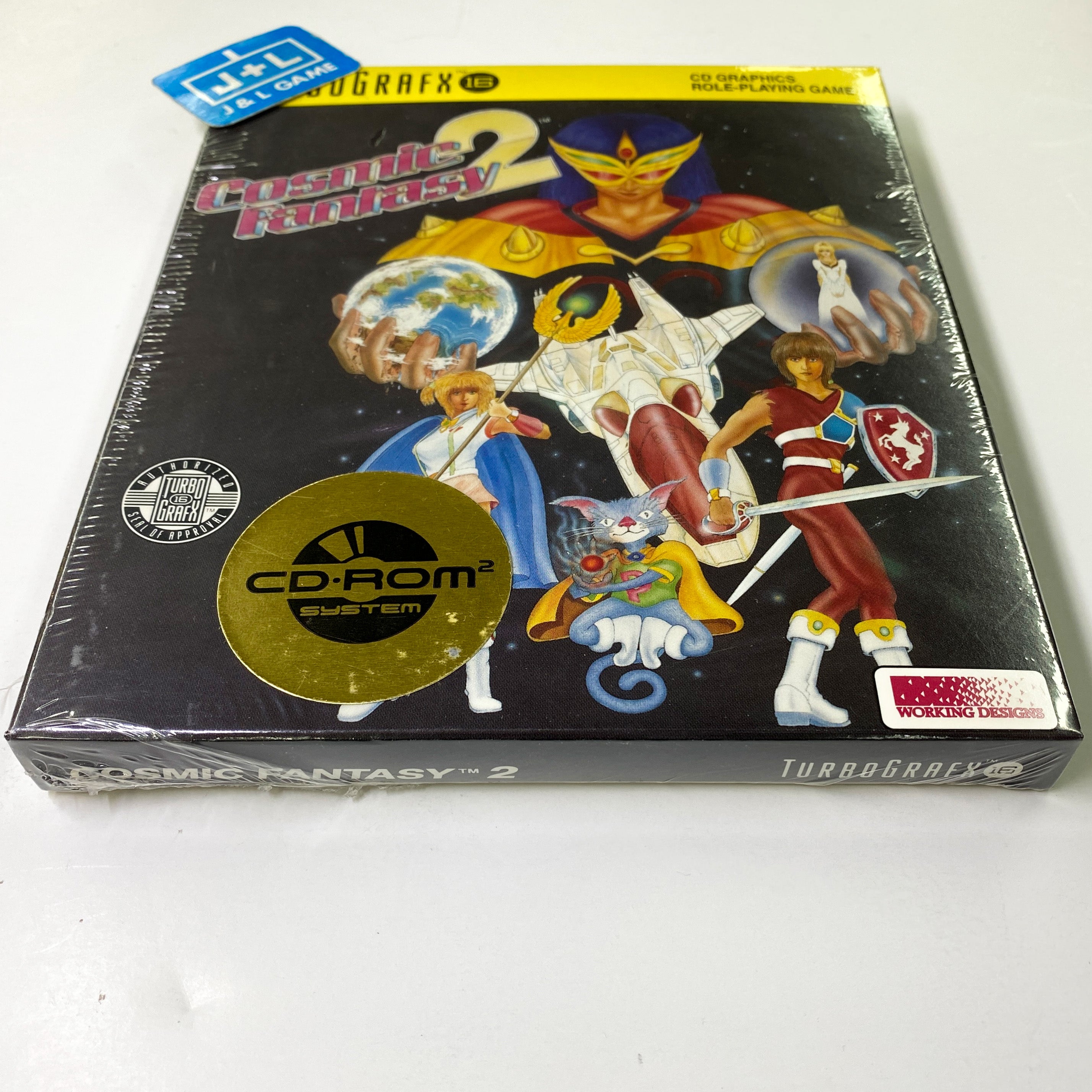 Cosmic Fantasy 2 - Turbo CD Video Games Working Designs   