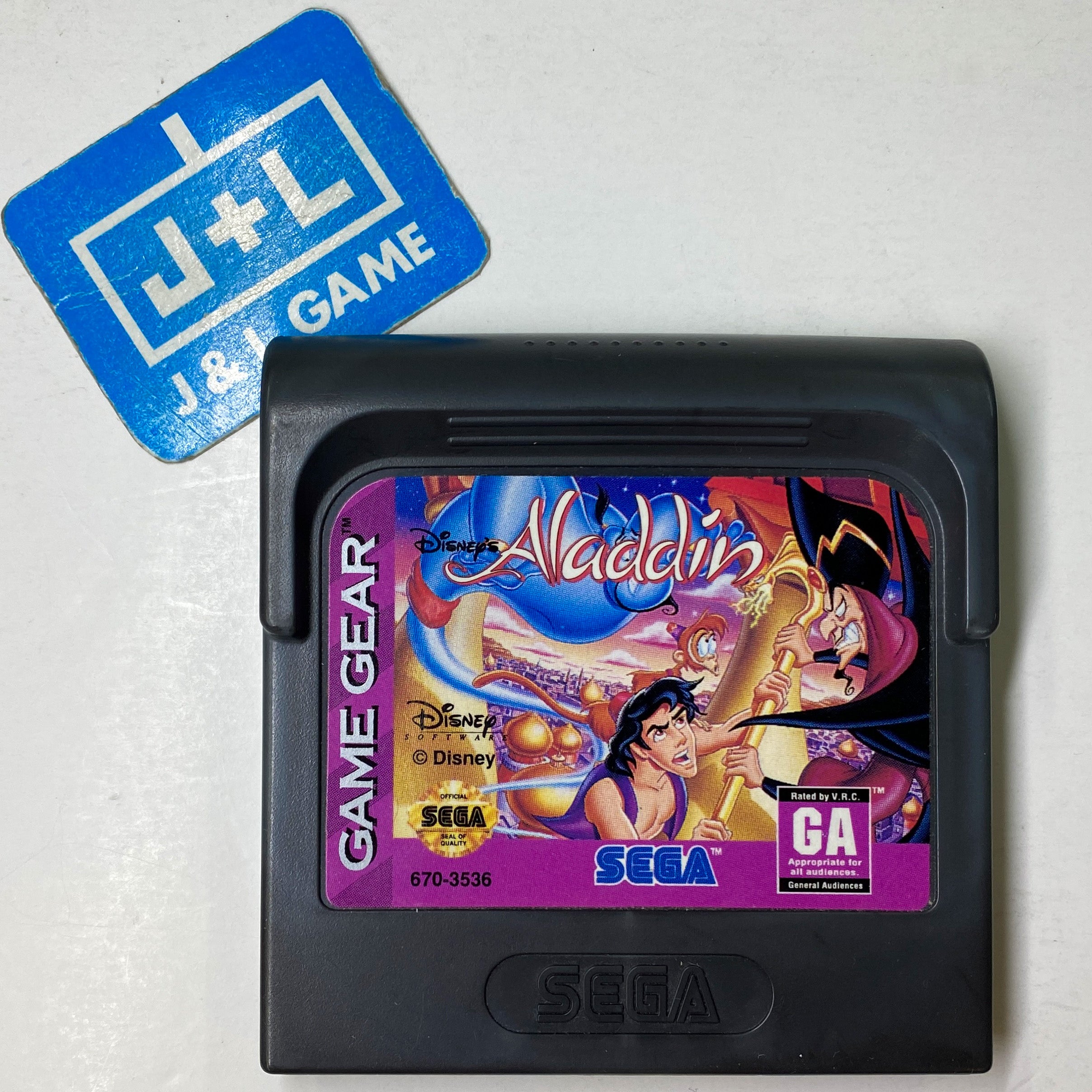 Disney's Aladdin - (SGG) SEGA GameGear [Pre-Owned] Video Games Sega   