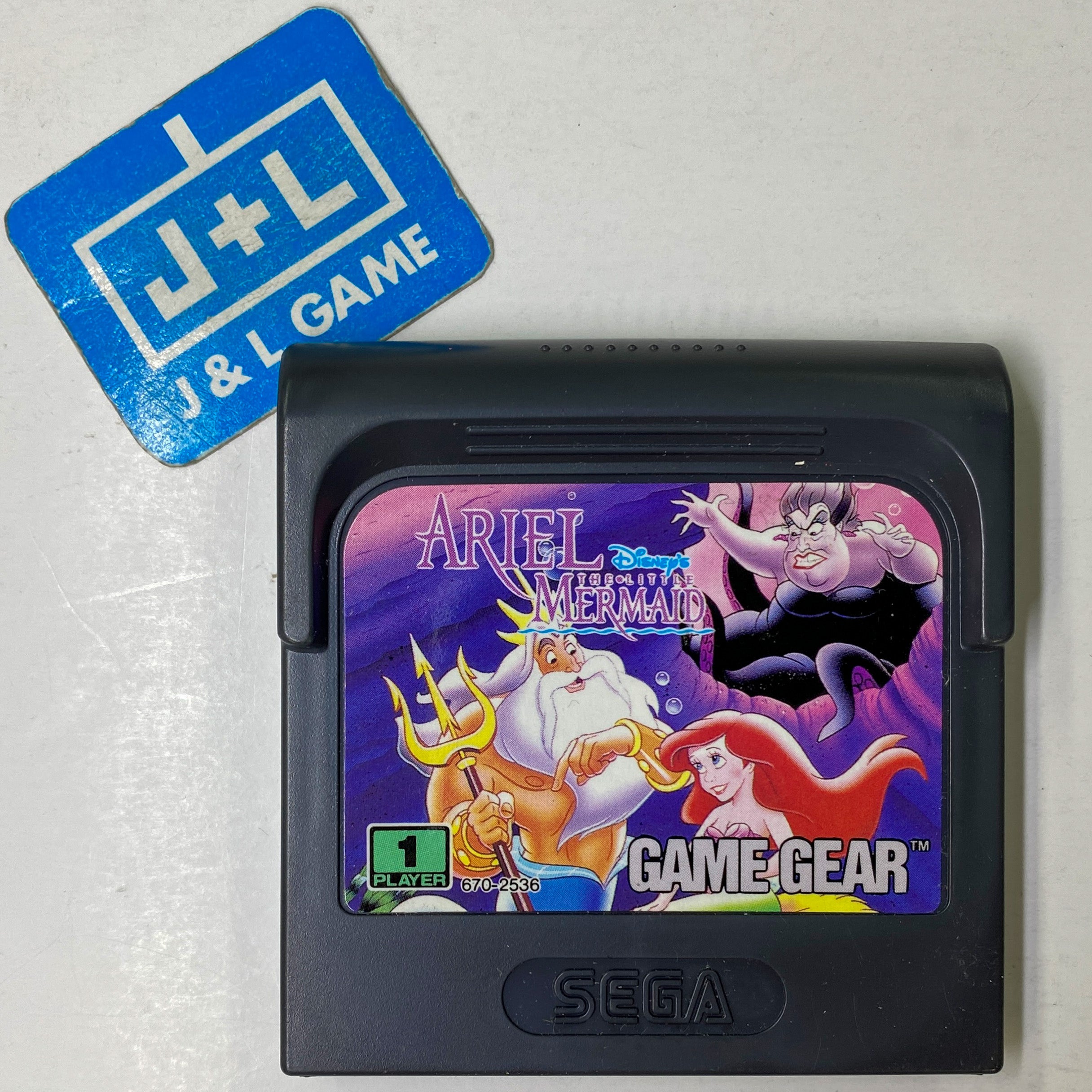 Disney's Ariel: The Little Mermaid - SEGA GameGear [Pre-Owned] Video Games Sega   