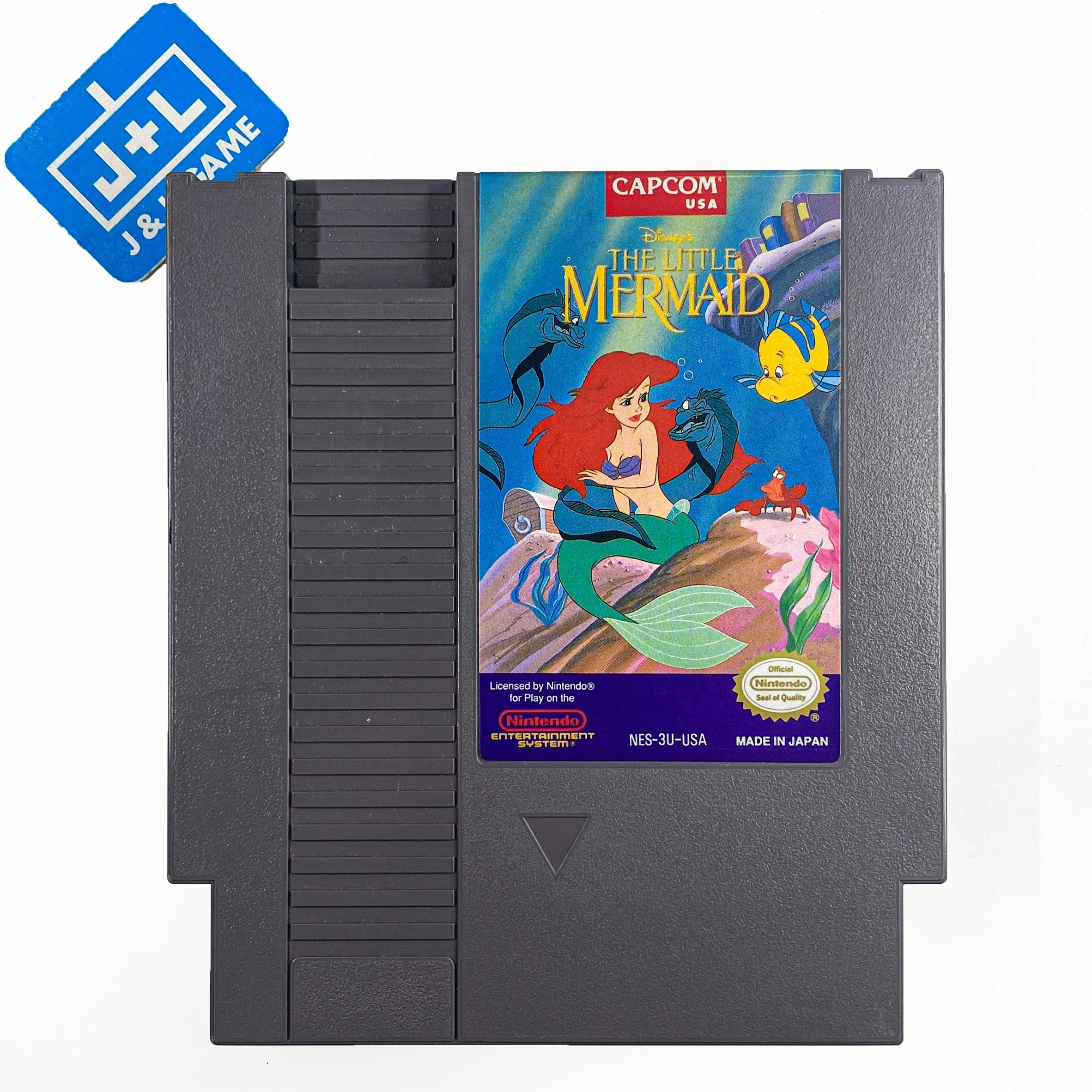 Disney's The Little Mermaid - (NES) Nintendo Entertainment System [Pre-Owned] Video Games Capcom   