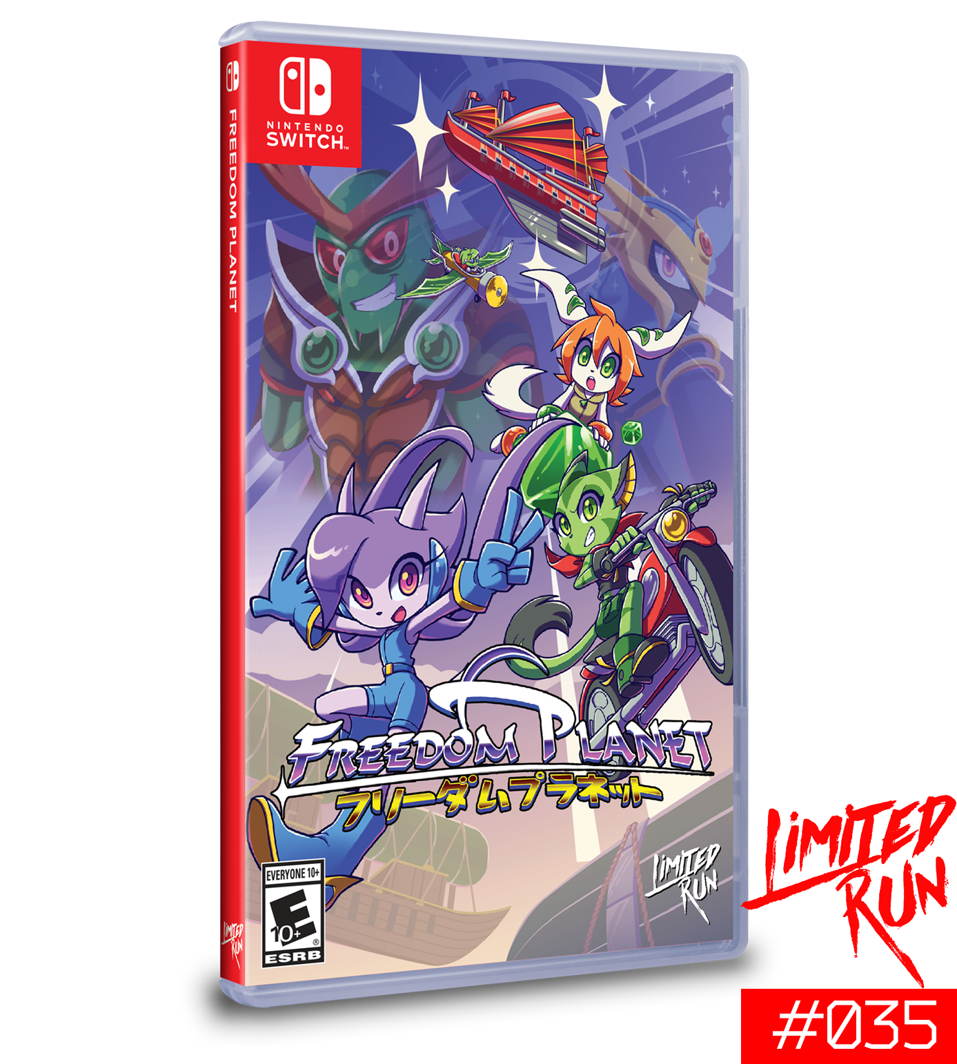 Freedom Planet (Limited Run #035) - (NSW) Nintendo Switch [Pre-Owned] Video Games Limited Run Games   