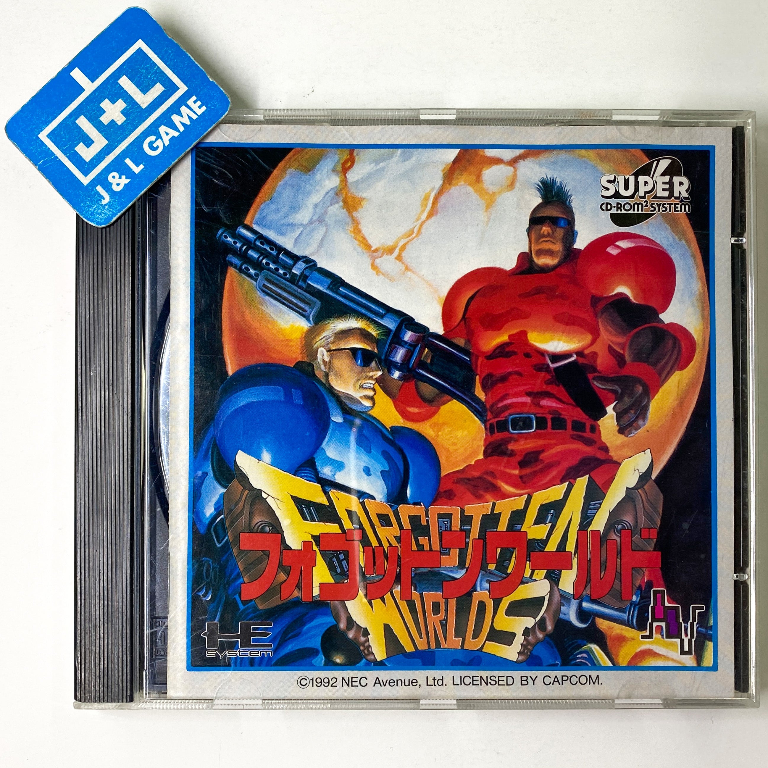 Forgotten Worlds - Turbo CD (Japanese Import) [Pre-Owned] Video Games NEC Interchannel   