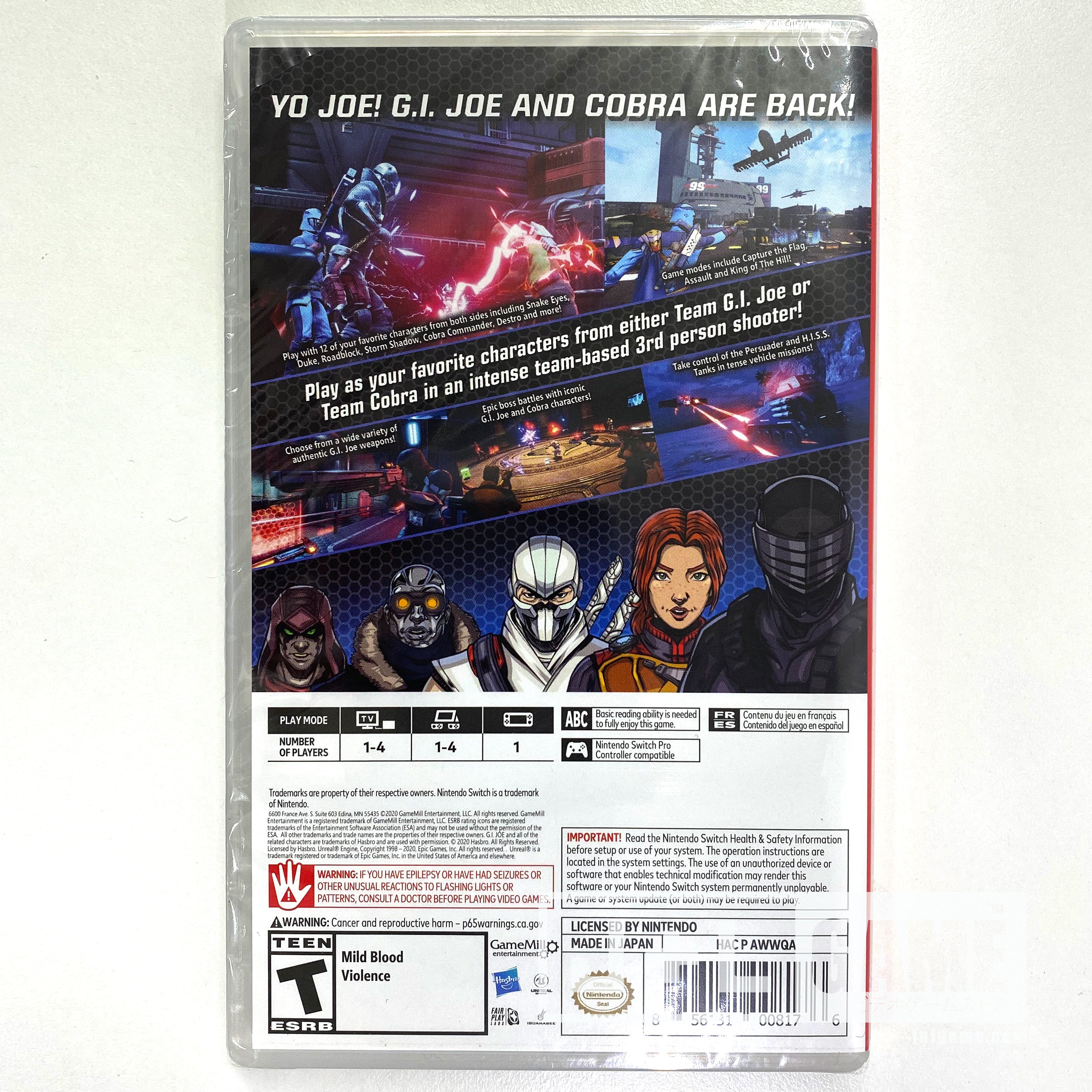 GI Joe Operation Blackout - (NSW) Nintendo Switch [UNBOXING] Video Games Game Mill   