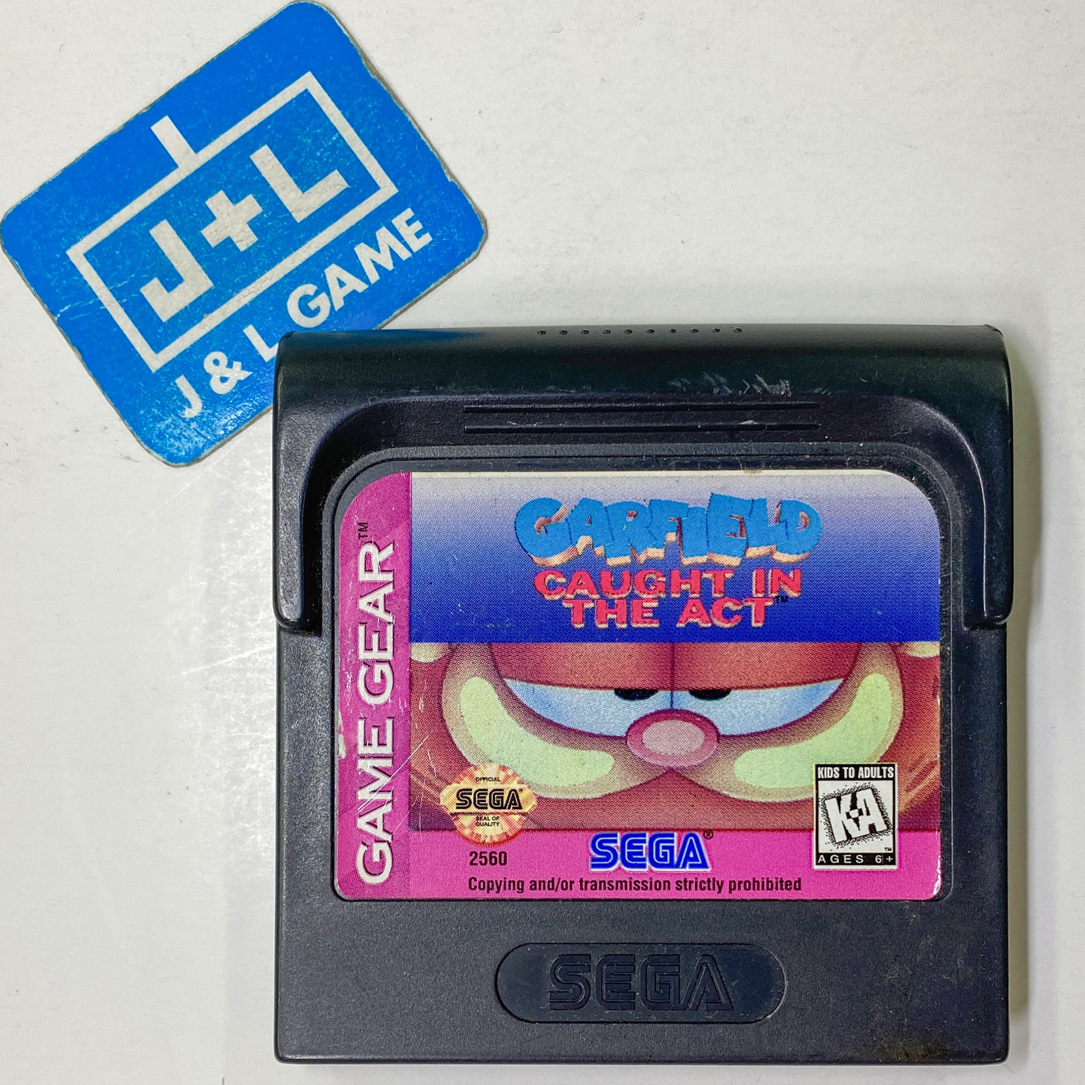 Garfield: Caught in the Act - SEGA GameGear [Pre-Owned] Video Games Sega   