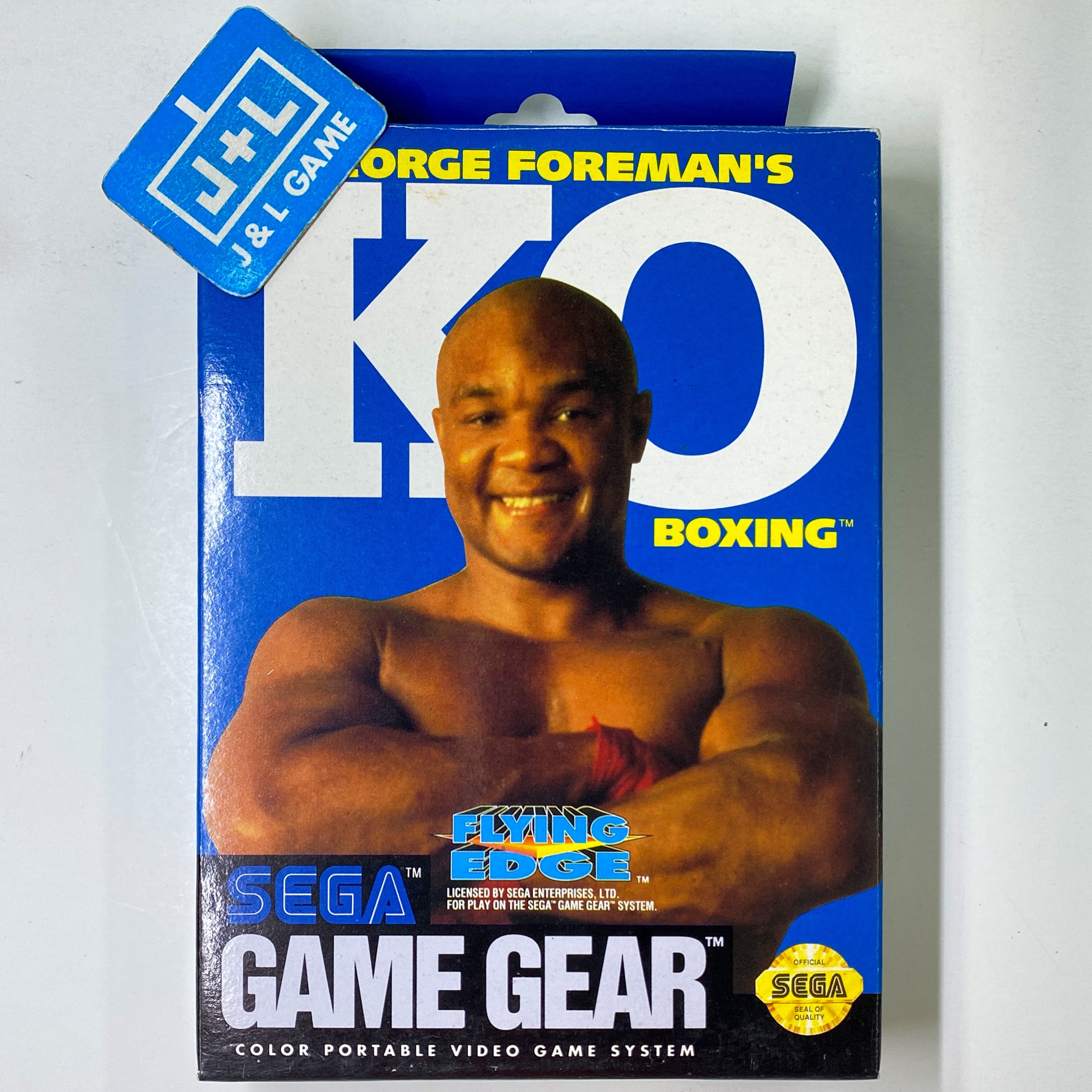 George Foreman's KO Boxing - SEGA GameGear [Pre-Owned] Video Games Flying Edge   