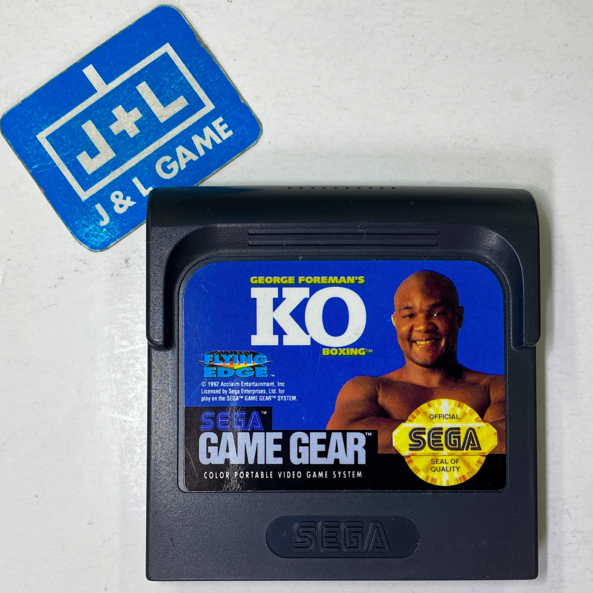 George Foreman's KO Boxing - SEGA GameGear [Pre-Owned] Video Games Flying Edge   