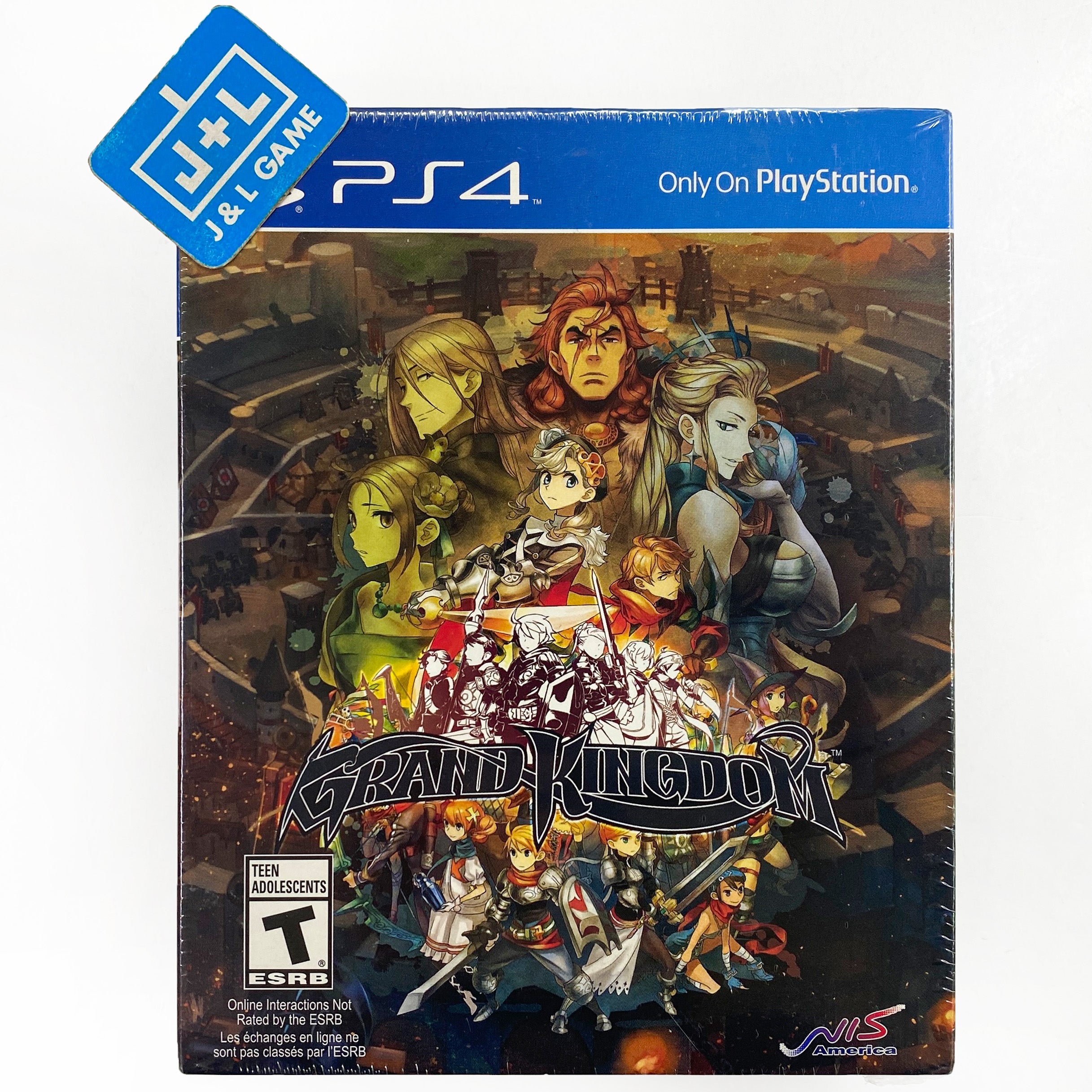 Grand Kingdom (Limited Edition) - (PS4) PlayStation 4 Video Games NIS America   