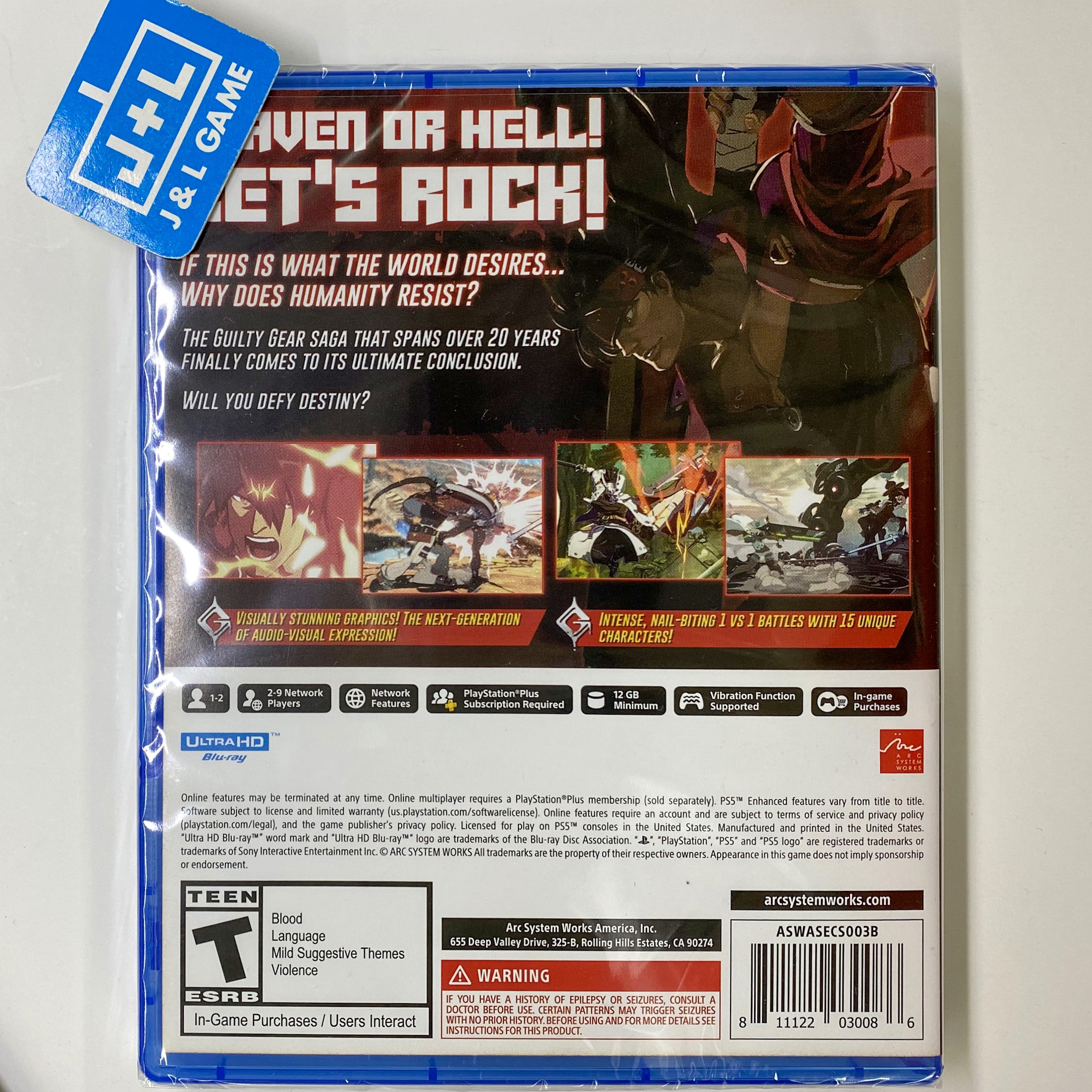 Guilty Gear -Strive- - (PS5) PlayStation 5 Video Games Arc System Works   