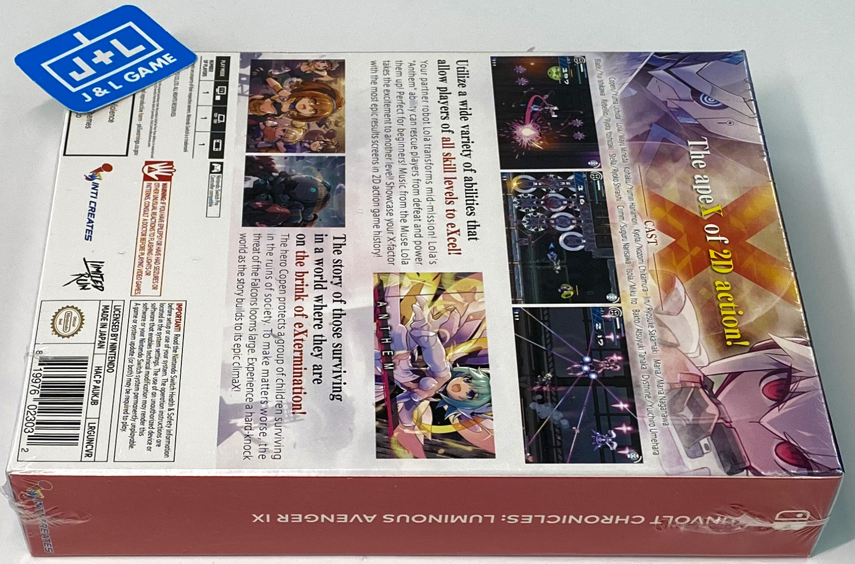 Gunvolt Chronicles: Luminous Avenger iX Collector's Edition - (NSW) Nintendo Switch Video Games NSW   