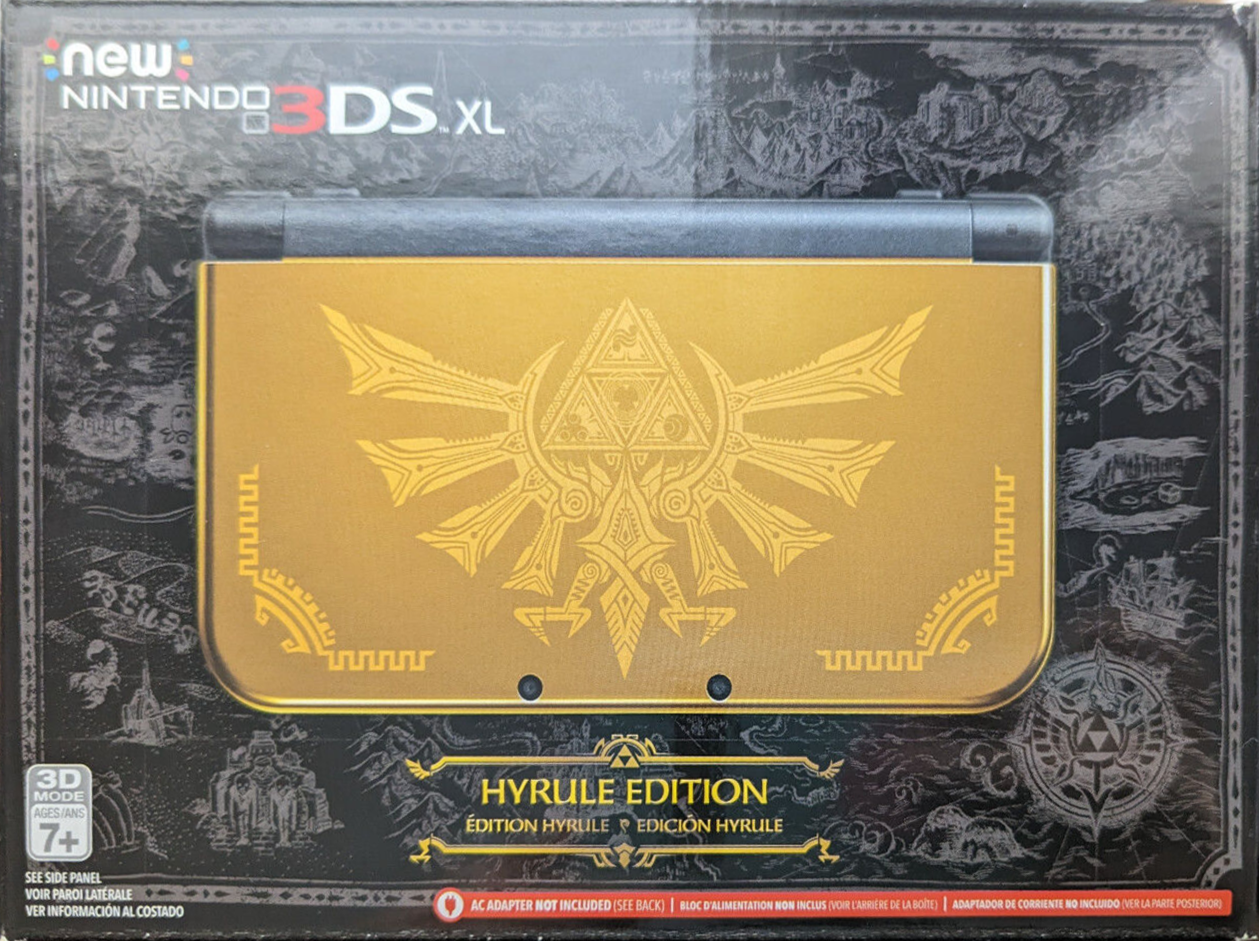 Nintendo New 3DS XL Console (Hyrule Edition) - Nintendo 3DS [Pre-Owned] Consoles Nintendo   