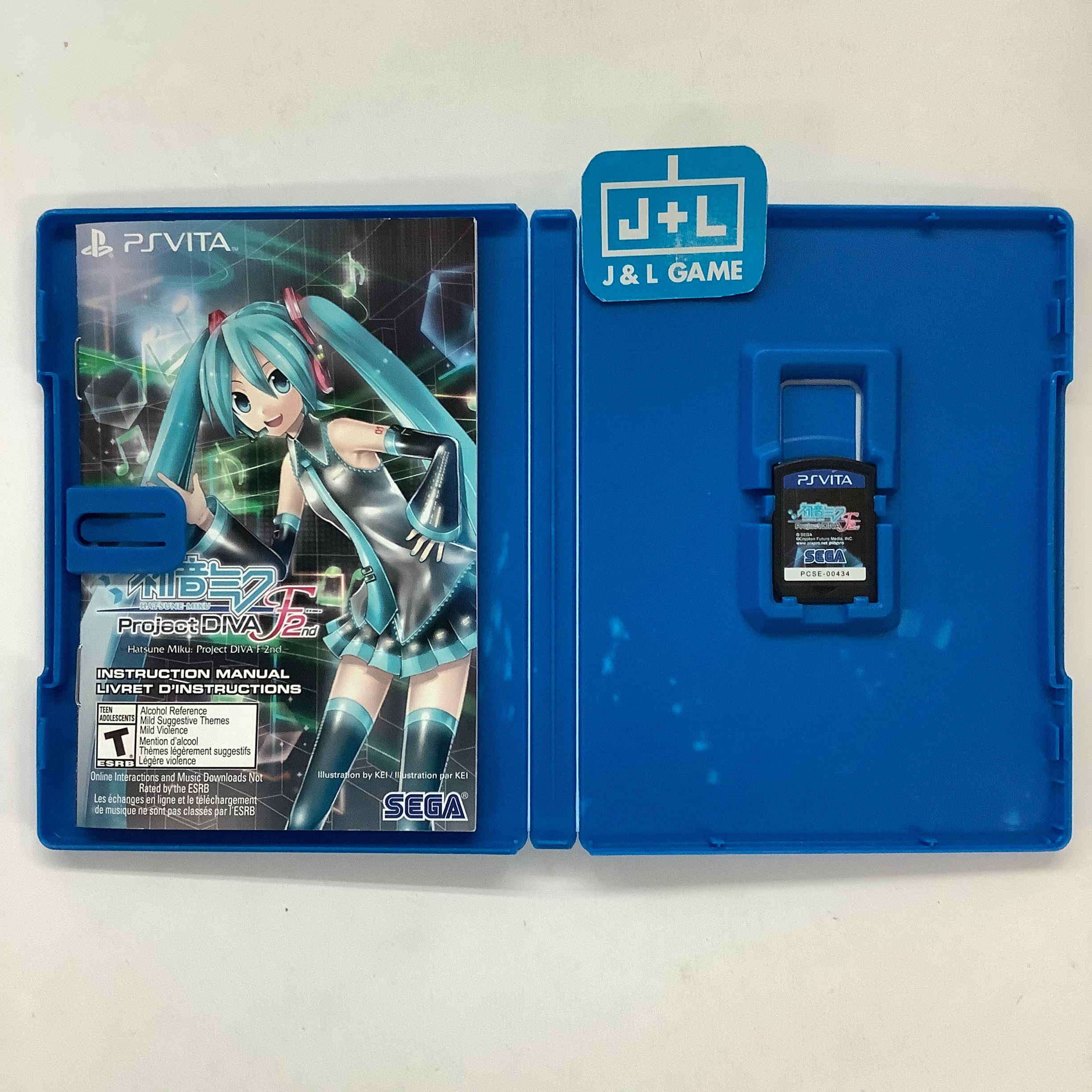 Hatsune Miku: Project Diva F 2nd - (PSV) PlayStation Vita [Pre-Owned] Video Games Sega   