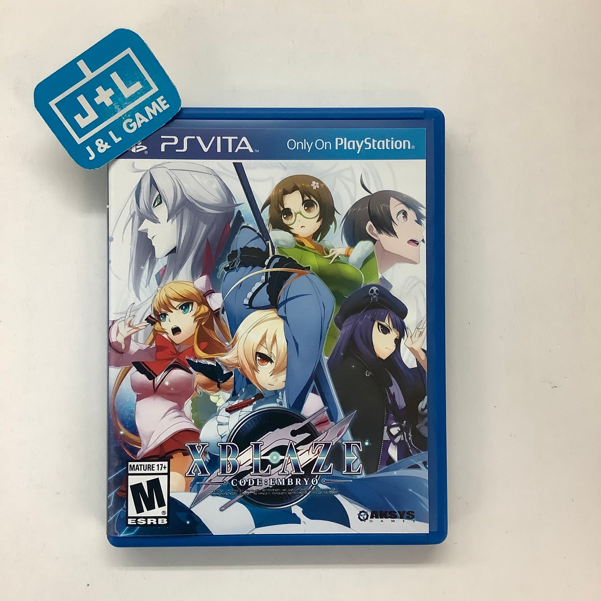 XBLAZE Code: Embryo - (PSV) PlayStation Vita [Pre-Owned] Video Games Aksys Games   