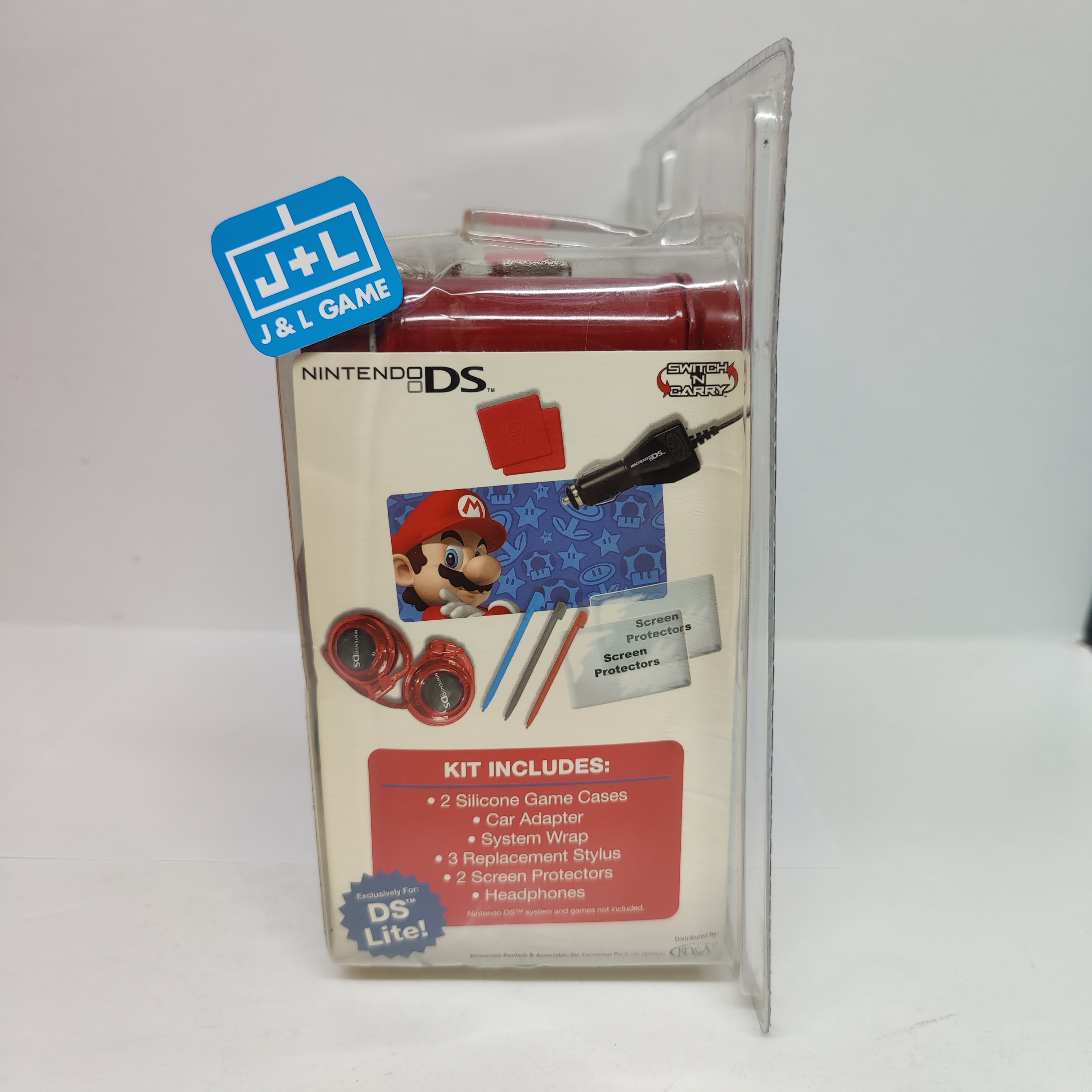 Nintendo DS Lite Mario Accessory Storage Kit - Toys Toy World of Nintendo   