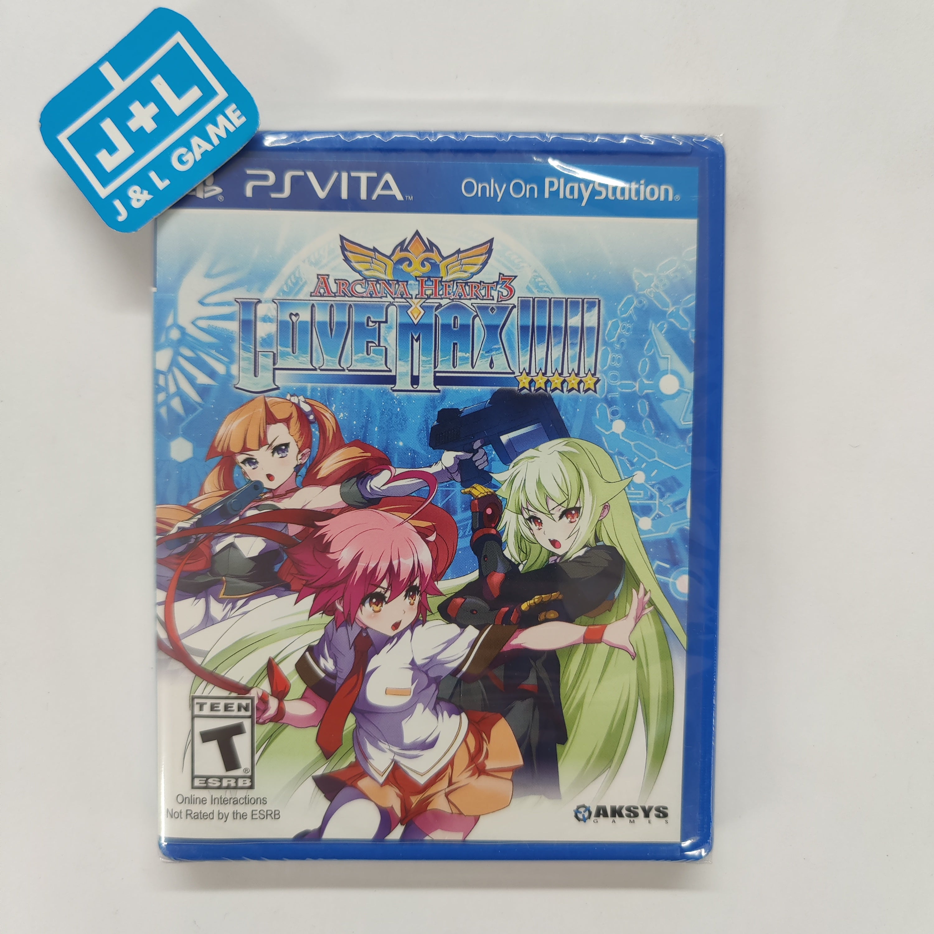 Arcana Heart 3: LOVE MAX!!!!! - (PSV) PlayStation Vita Video Games Aksys Games   