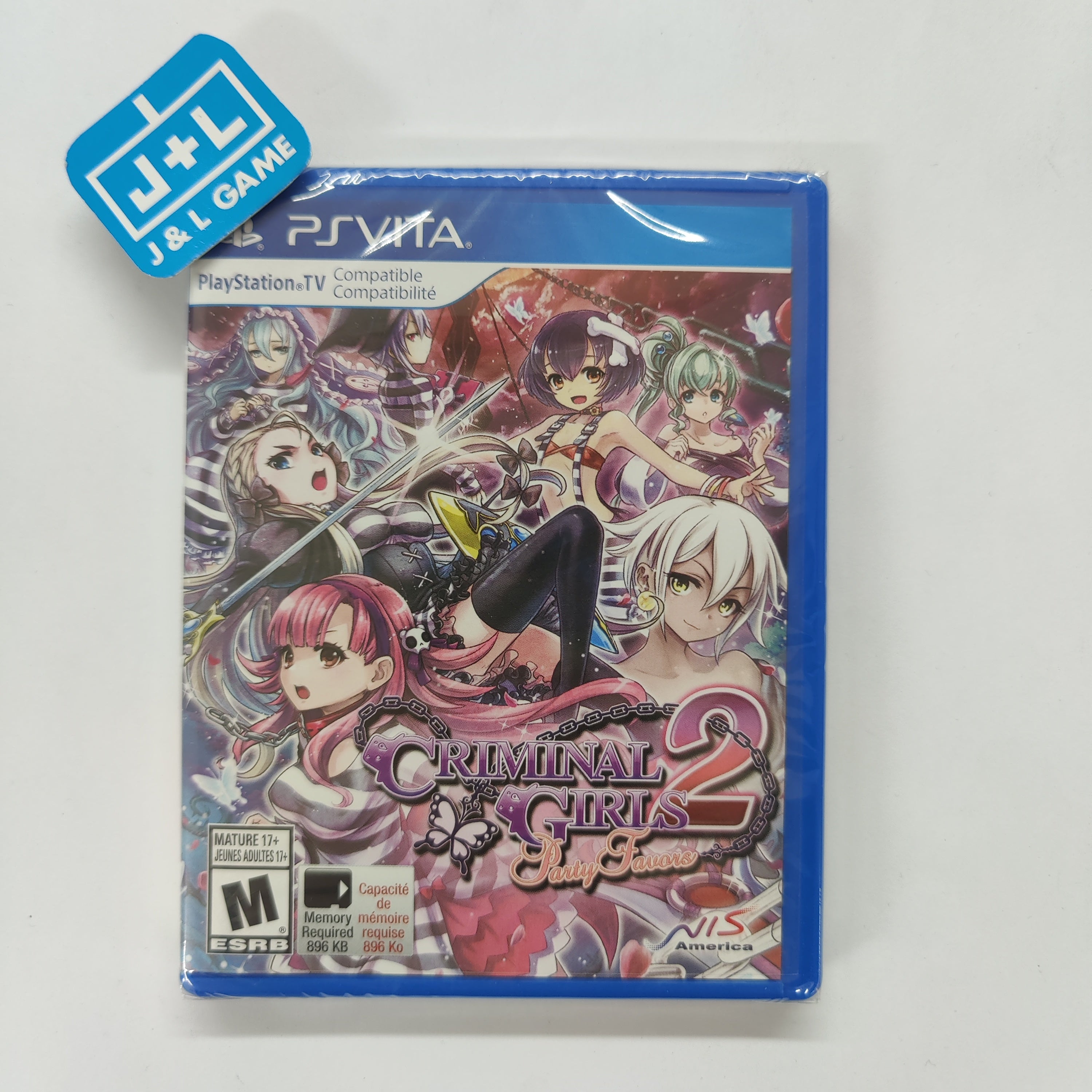 Criminal Girls 2: Party Favors - (PSV) PlayStation Vita Video Games NIS America   