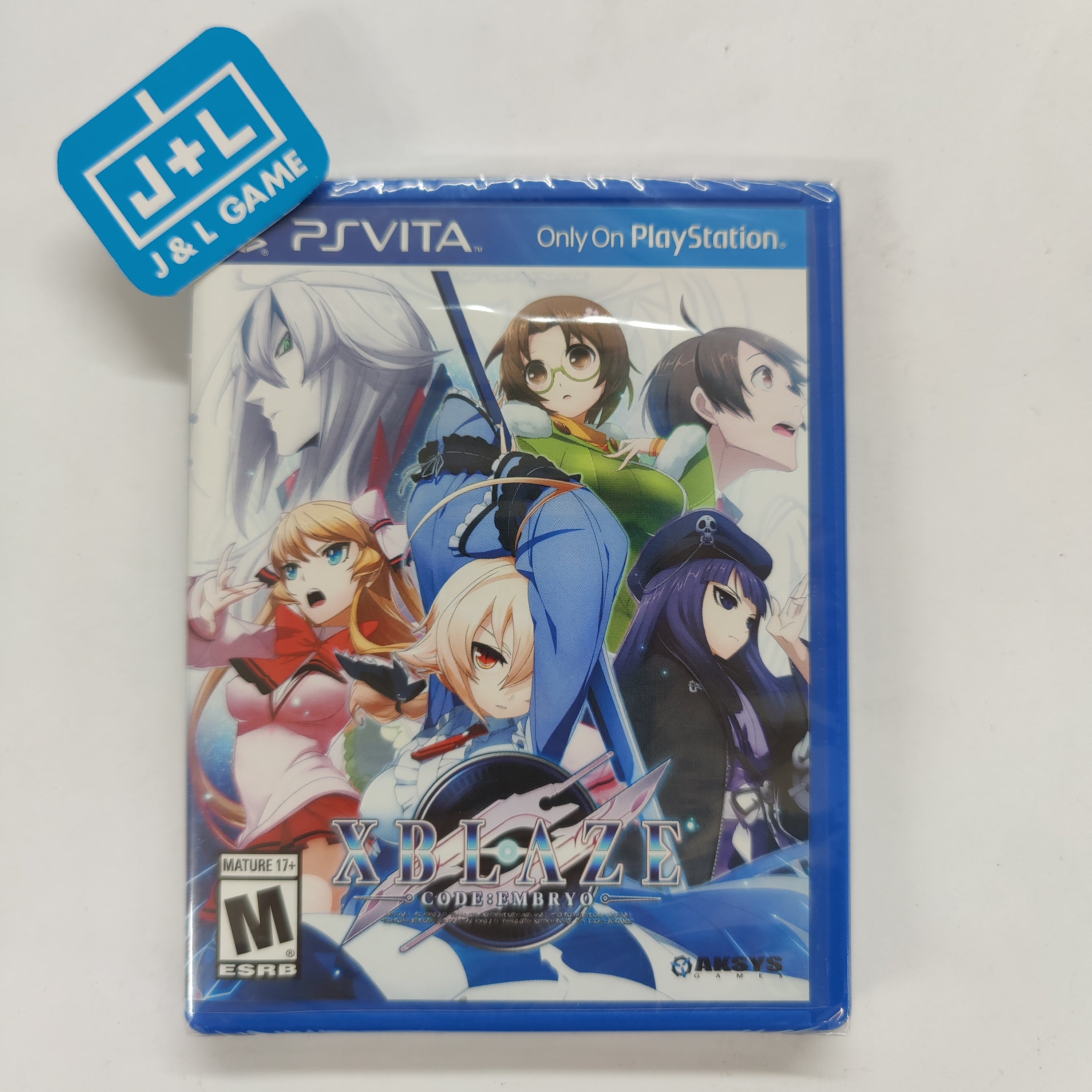 XBLAZE Code: Embryo - (PSV) PlayStation Vita Video Games Aksys Games   