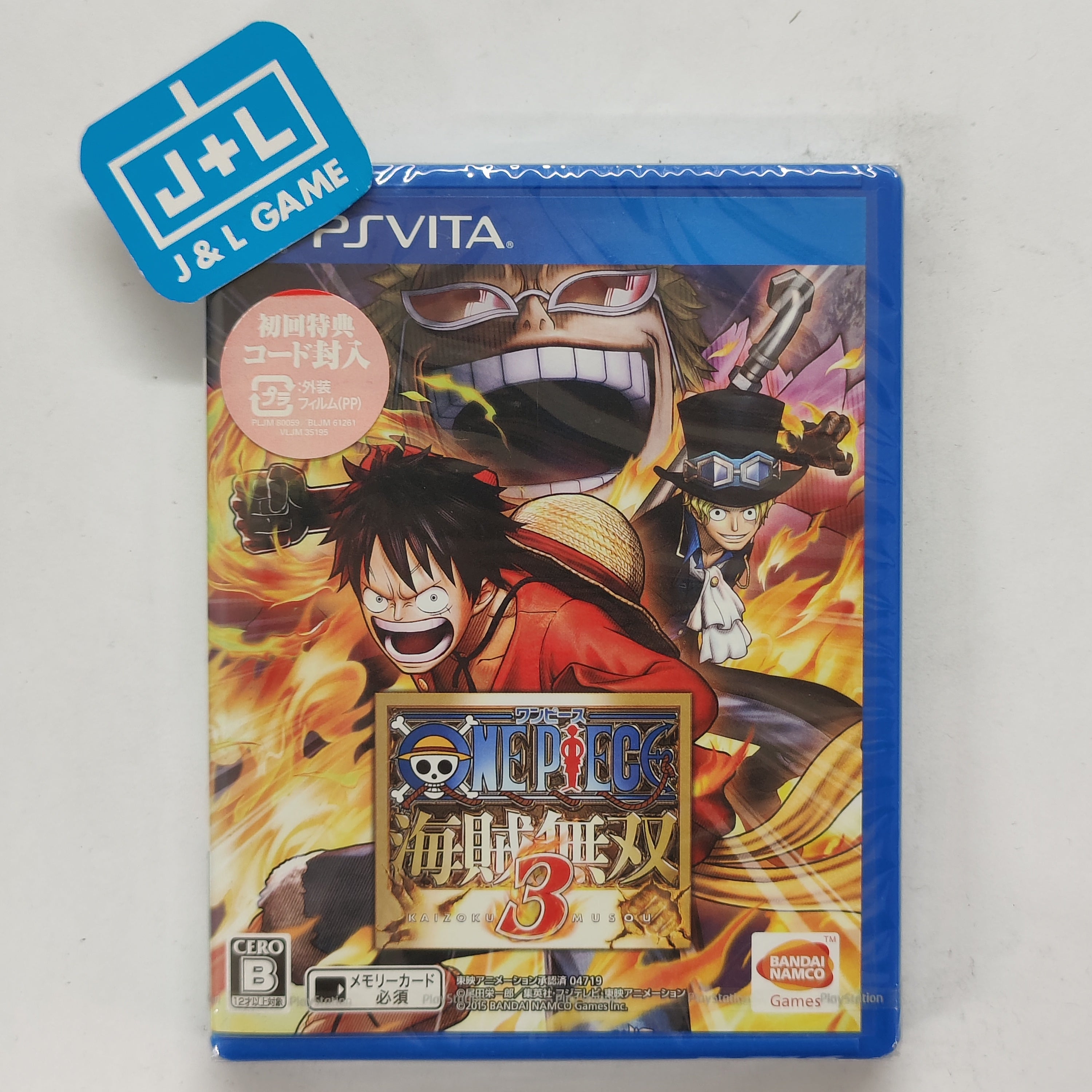 One Piece: Kaizoku Musou 3 - (PSV) PlayStation Vita (Japanese Import) Video Games Bandai Namco Games   