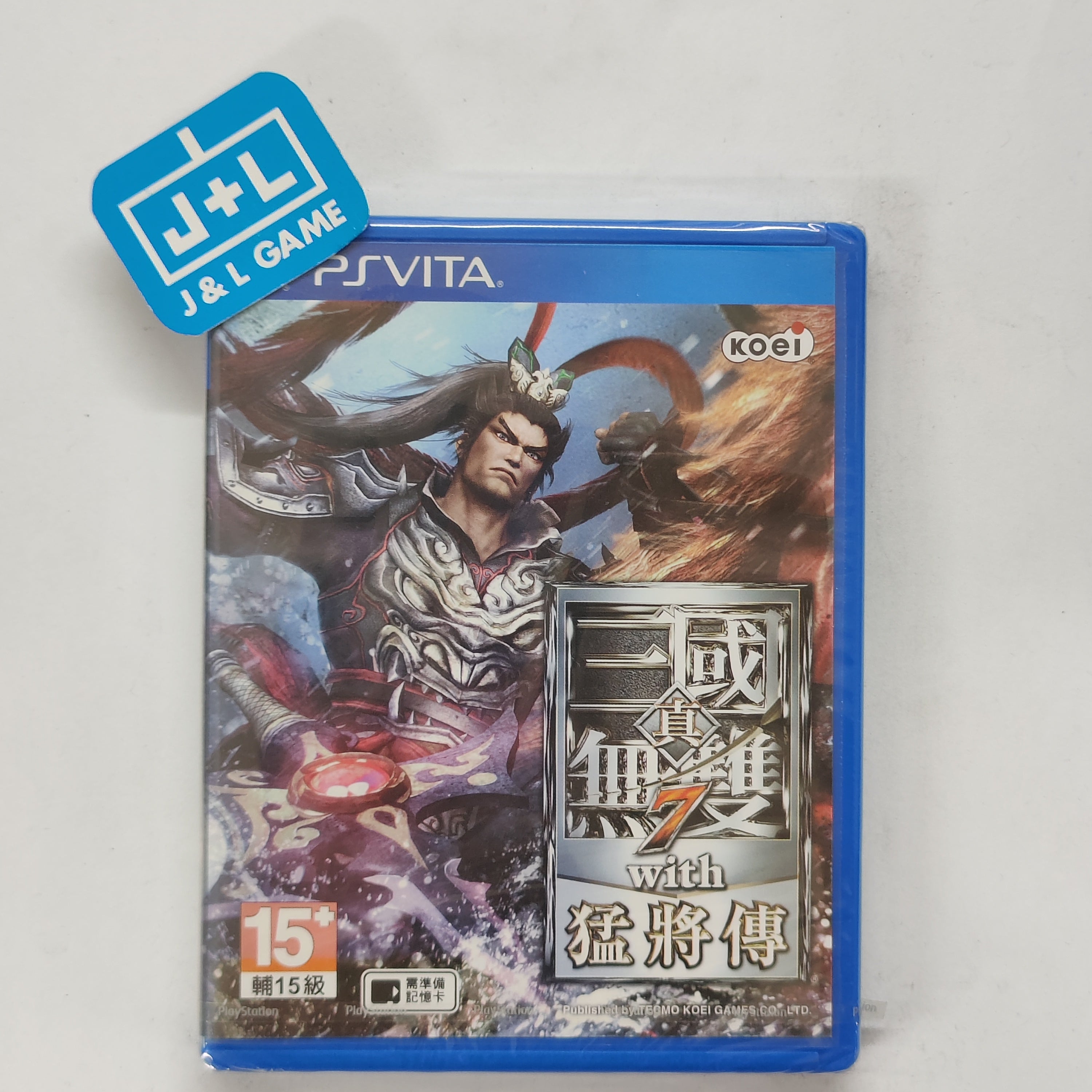 Shin Sangoku Musou 7 with Moushouden (Chinese Sub) - (PSV) PlayStation Vita (Asia Import) Video Games Koei   