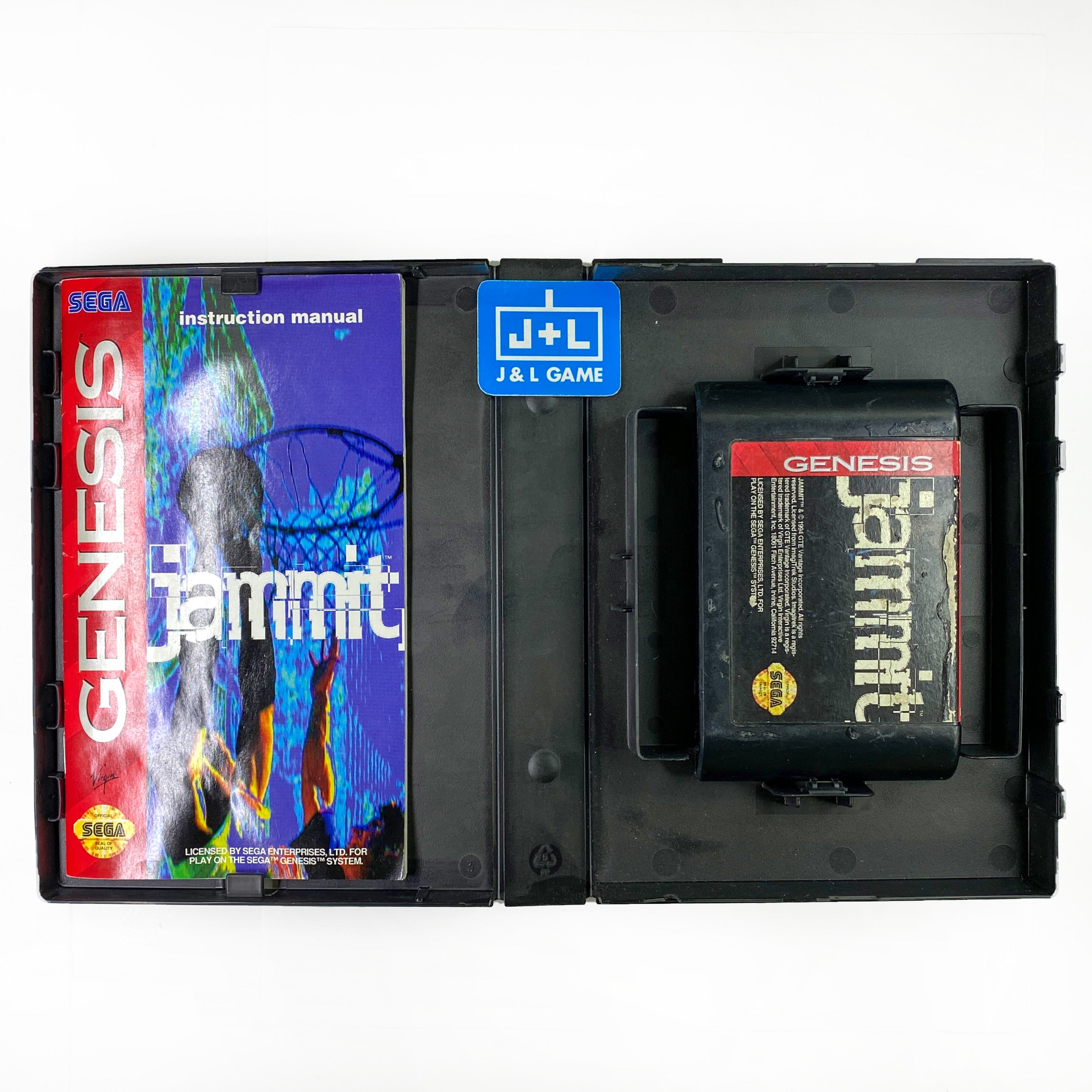 Jammit - SEGA Genesis [Pre-Owned] Video Games Virgin Interactive   