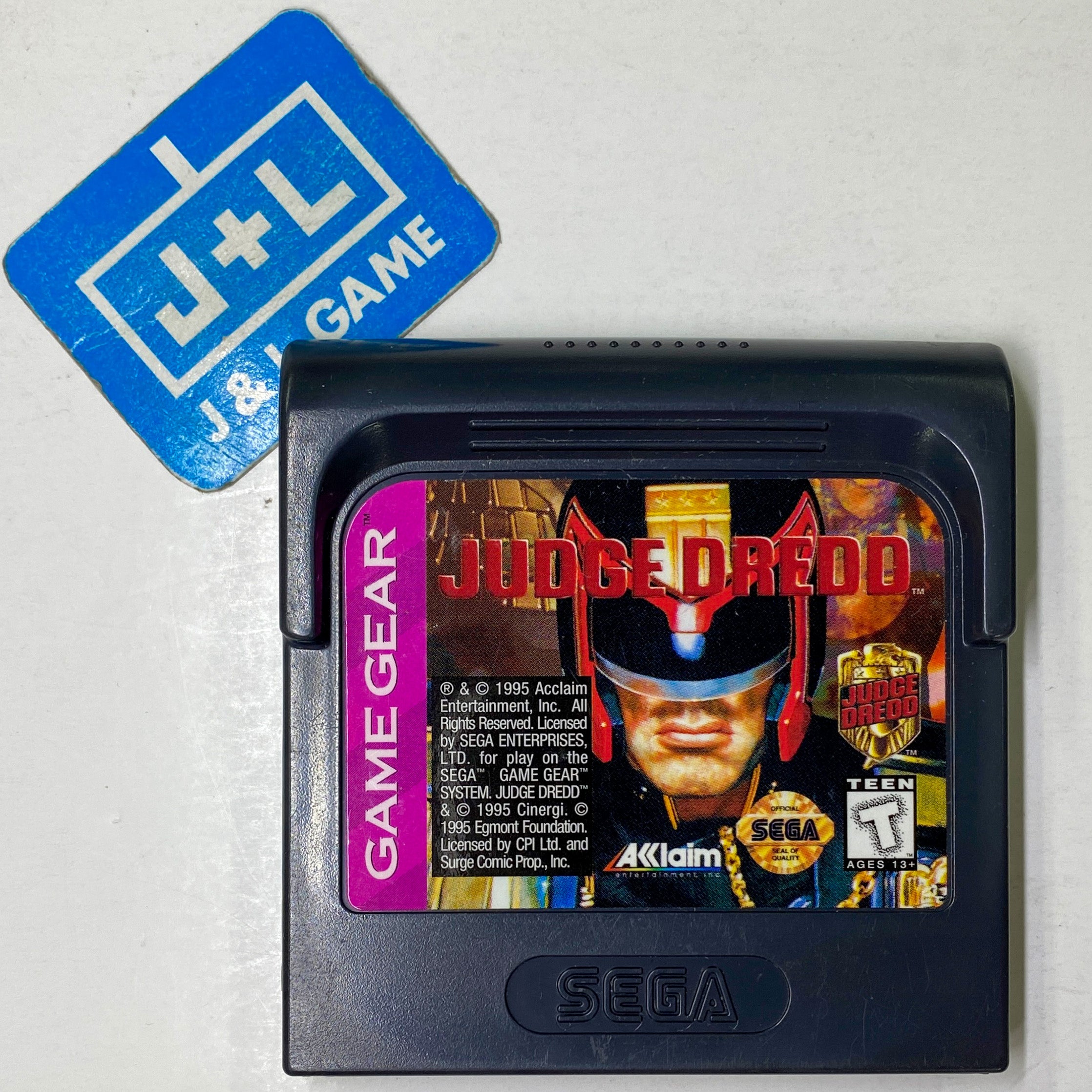 Judge Dredd - (SGG) SEGA GameGear [Pre-Owned] Video Games Acclaim   