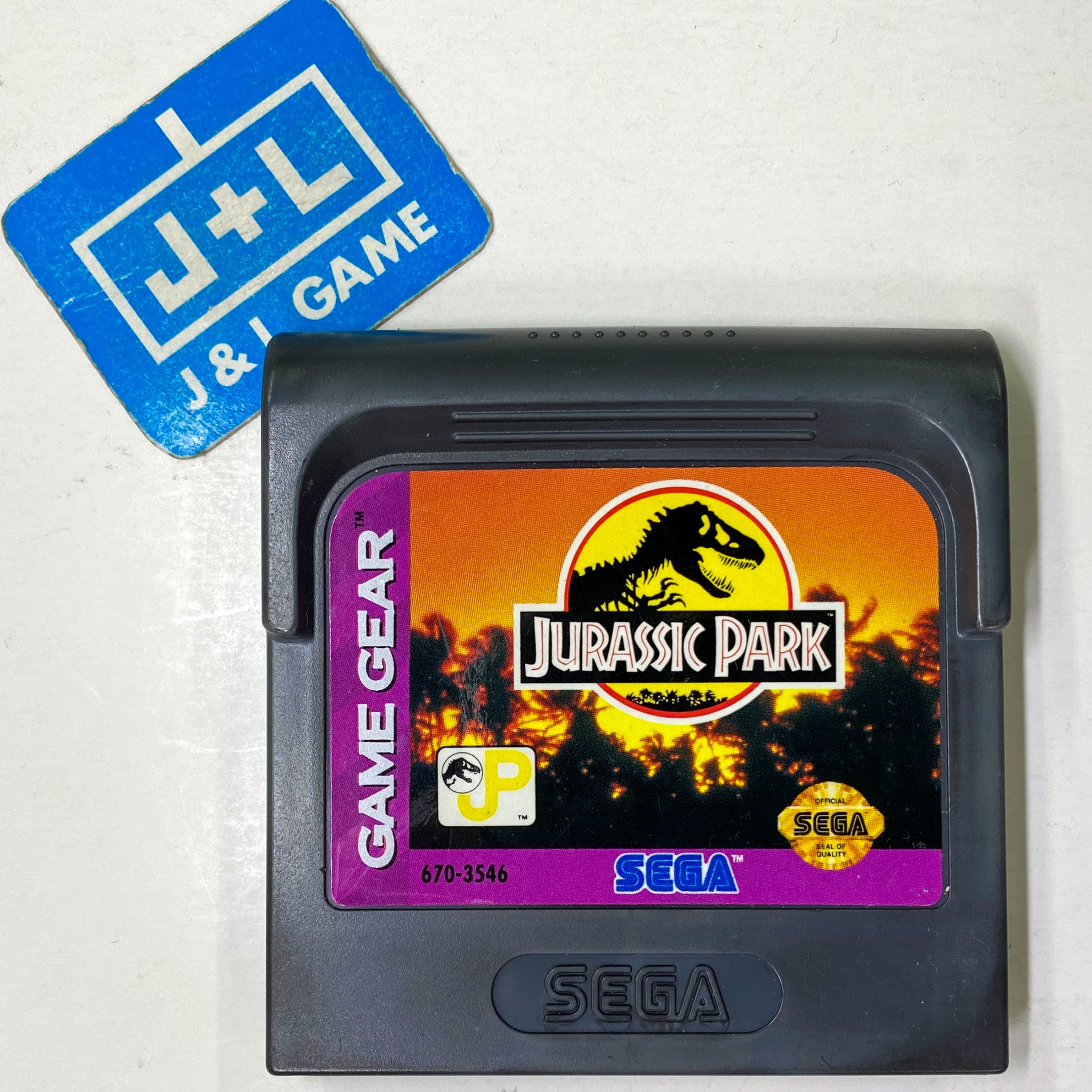 Jurassic Park - (SGG) SEGA GameGear [Pre-Owned] Video Games Sega   