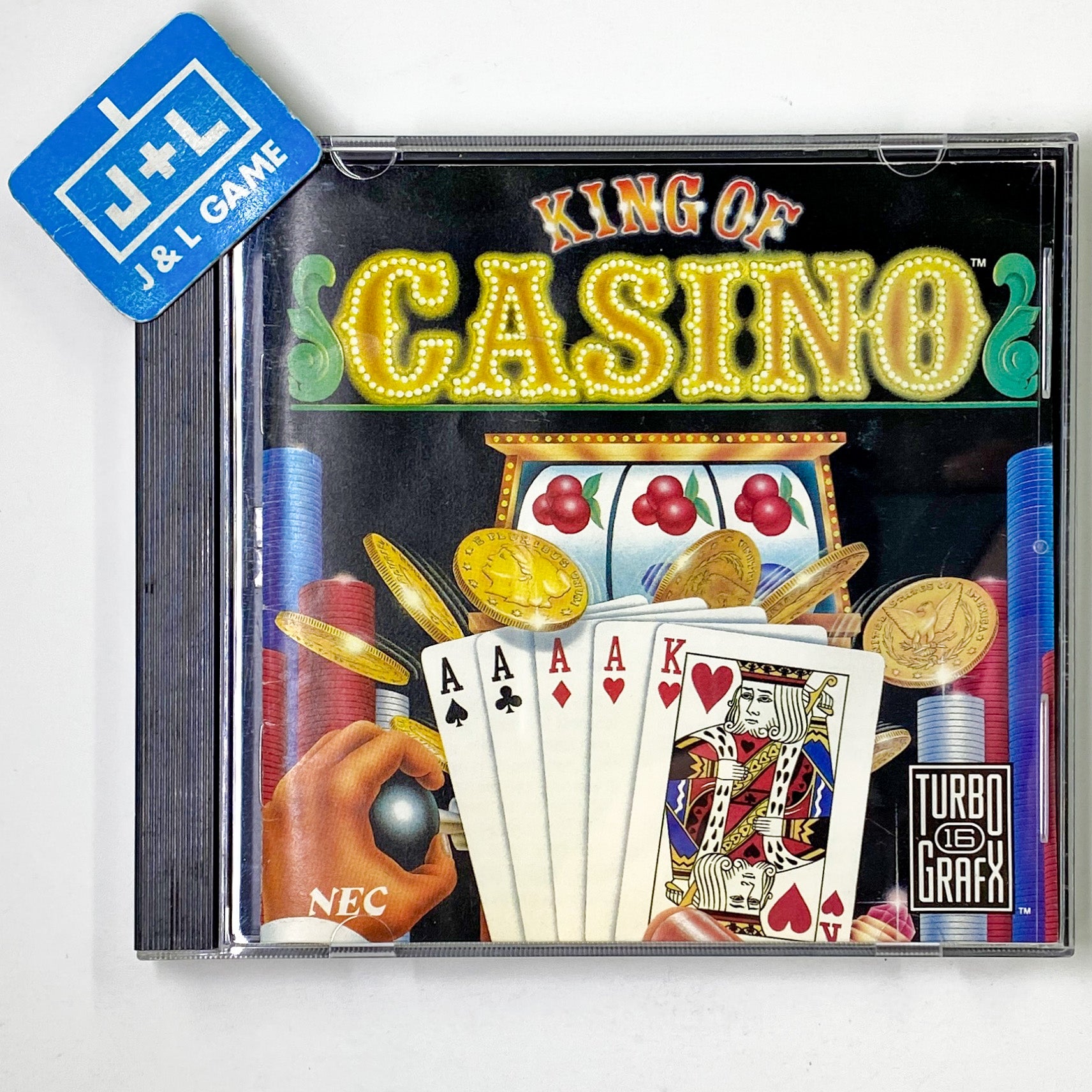 King of Casino - TurboGrafx-16  [Pre-Owned] Video Games NEC   