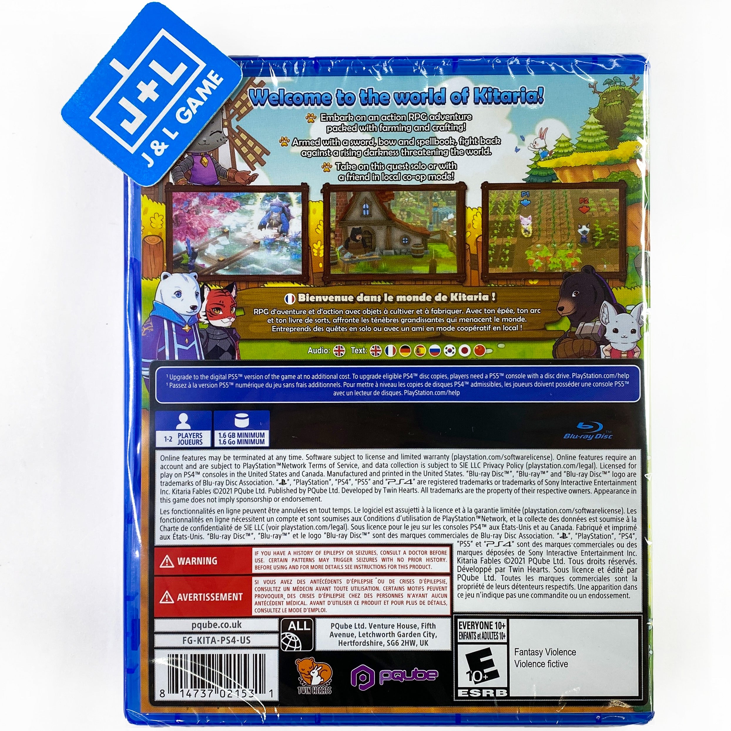 Kitaria Fables - PlayStation 4 Video Games PQube   