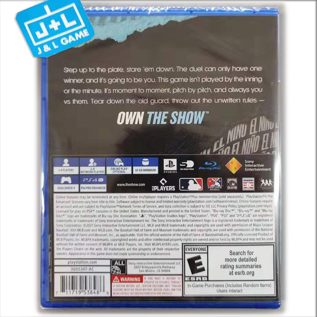 MLB The Show 21 - (PS4) PlayStation 4 Video Games Sony Interactive Entertainment   