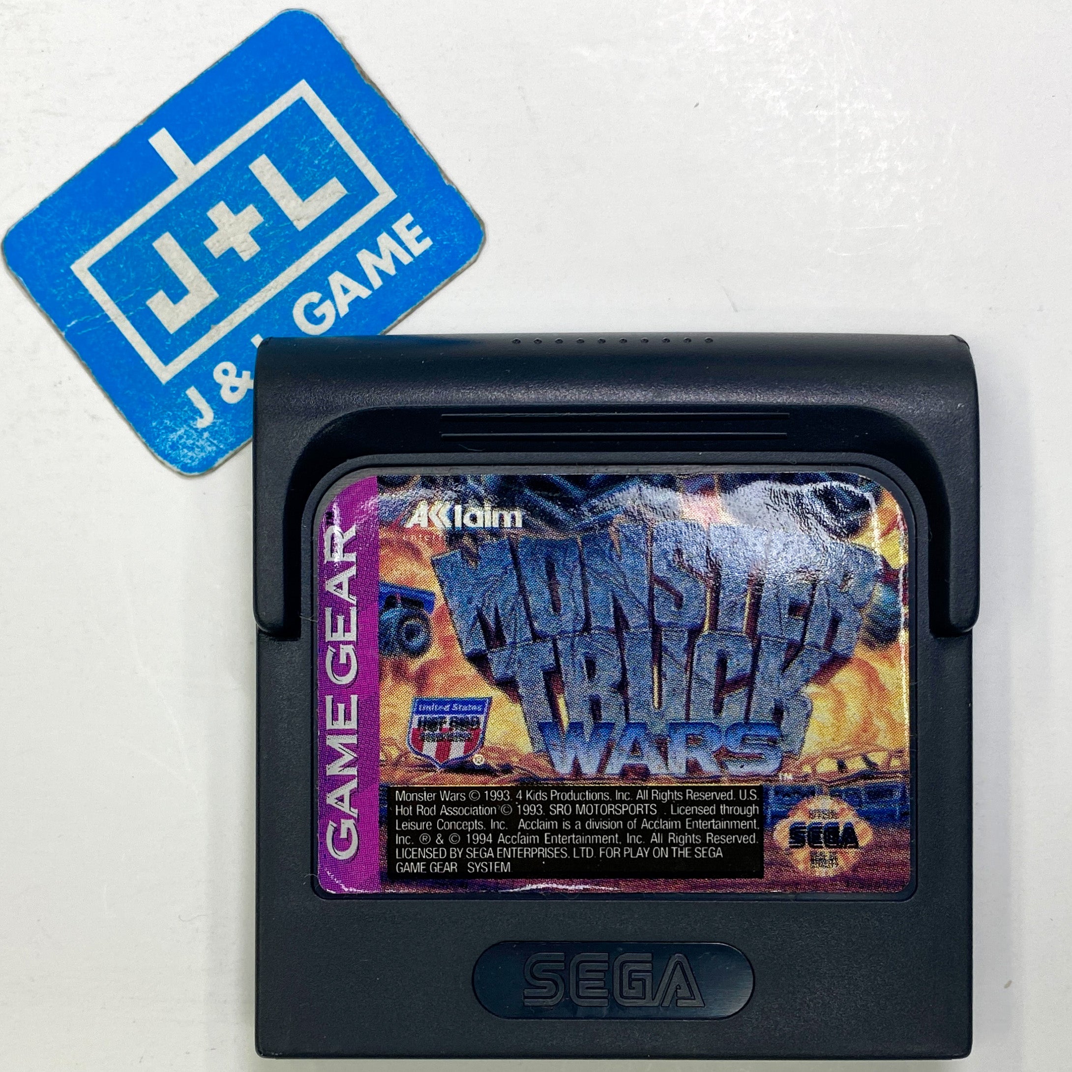 Monster Truck Wars - SEGA GameGear [Pre-Owned] Video Games Acclaim   