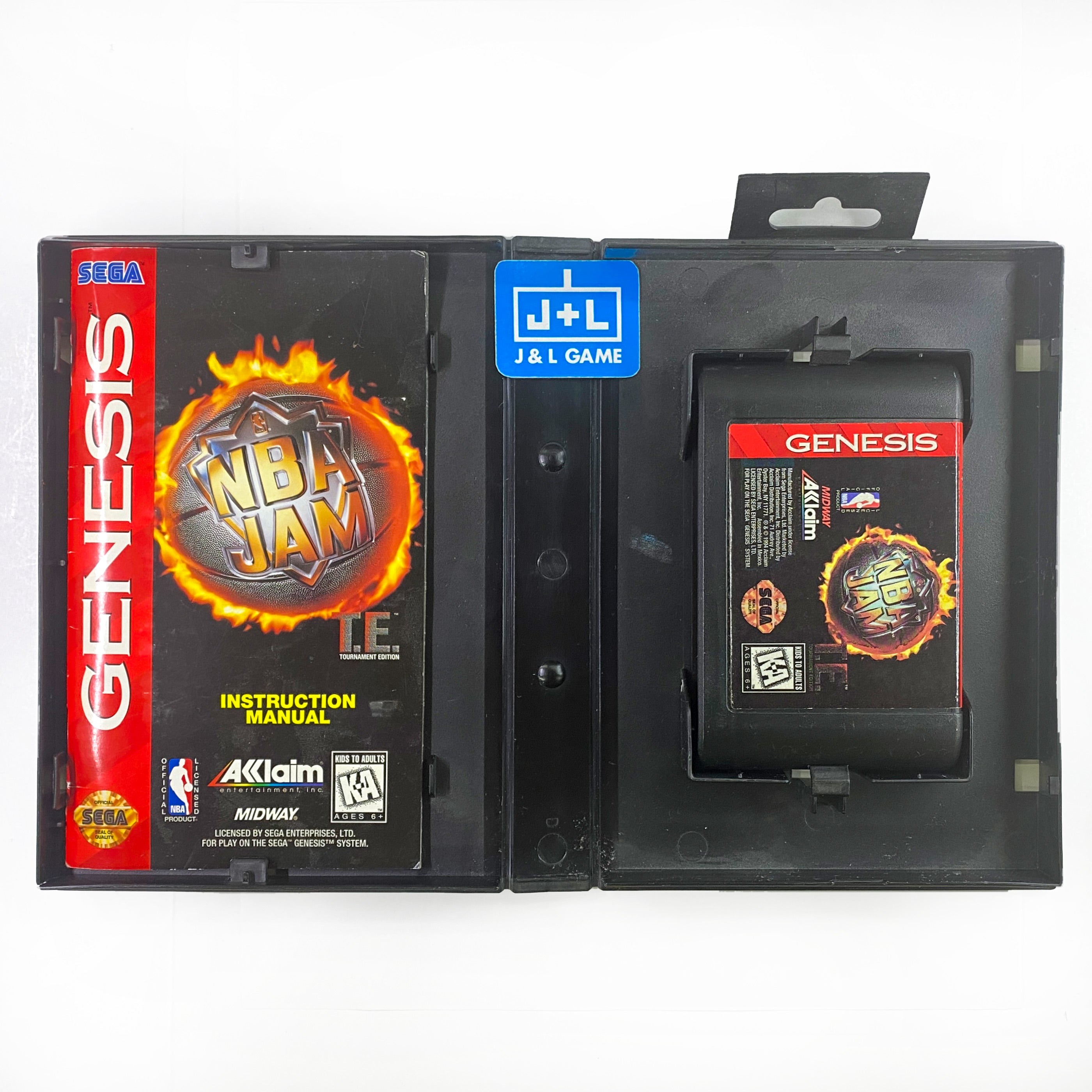 NBA Jam Tournament Edition - SEGA Genesis [Pre-Owned] Video Games Acclaim   