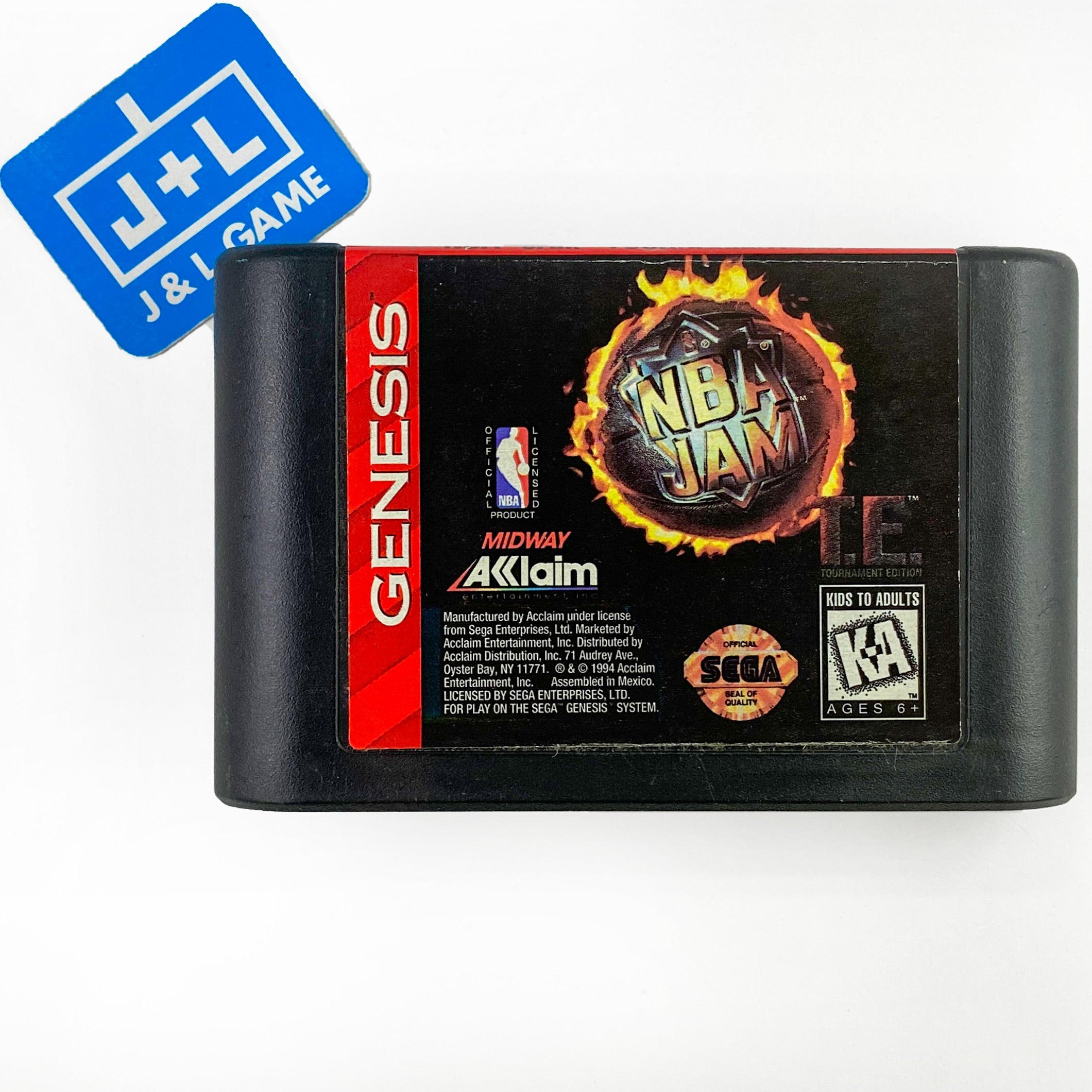 NBA Jam Tournament Edition - SEGA Genesis [Pre-Owned] Video Games Acclaim   