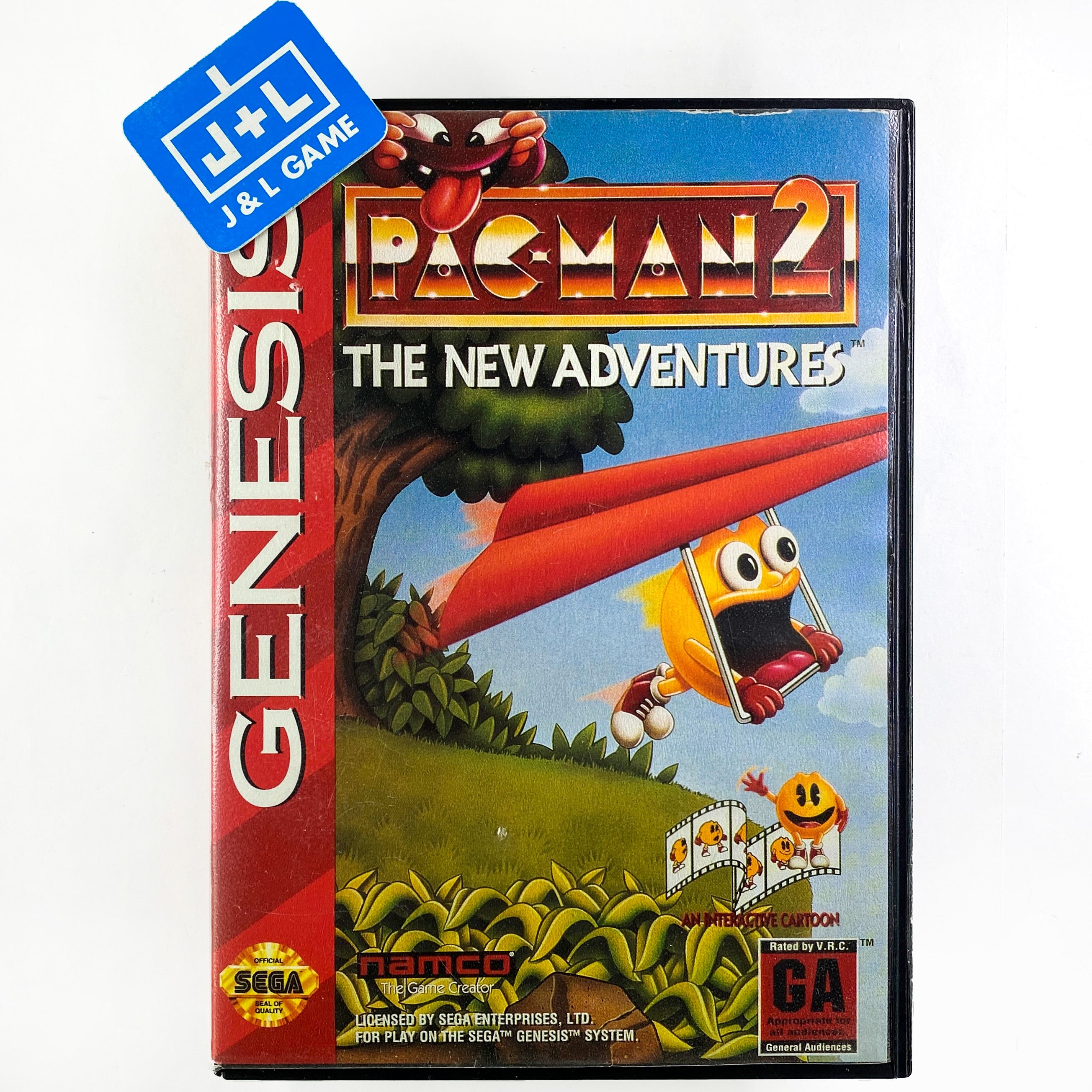 Pac-Man 2: The New Adventures - (SG) SEGA Genesis [Pre-Owned] Video Games Namco   