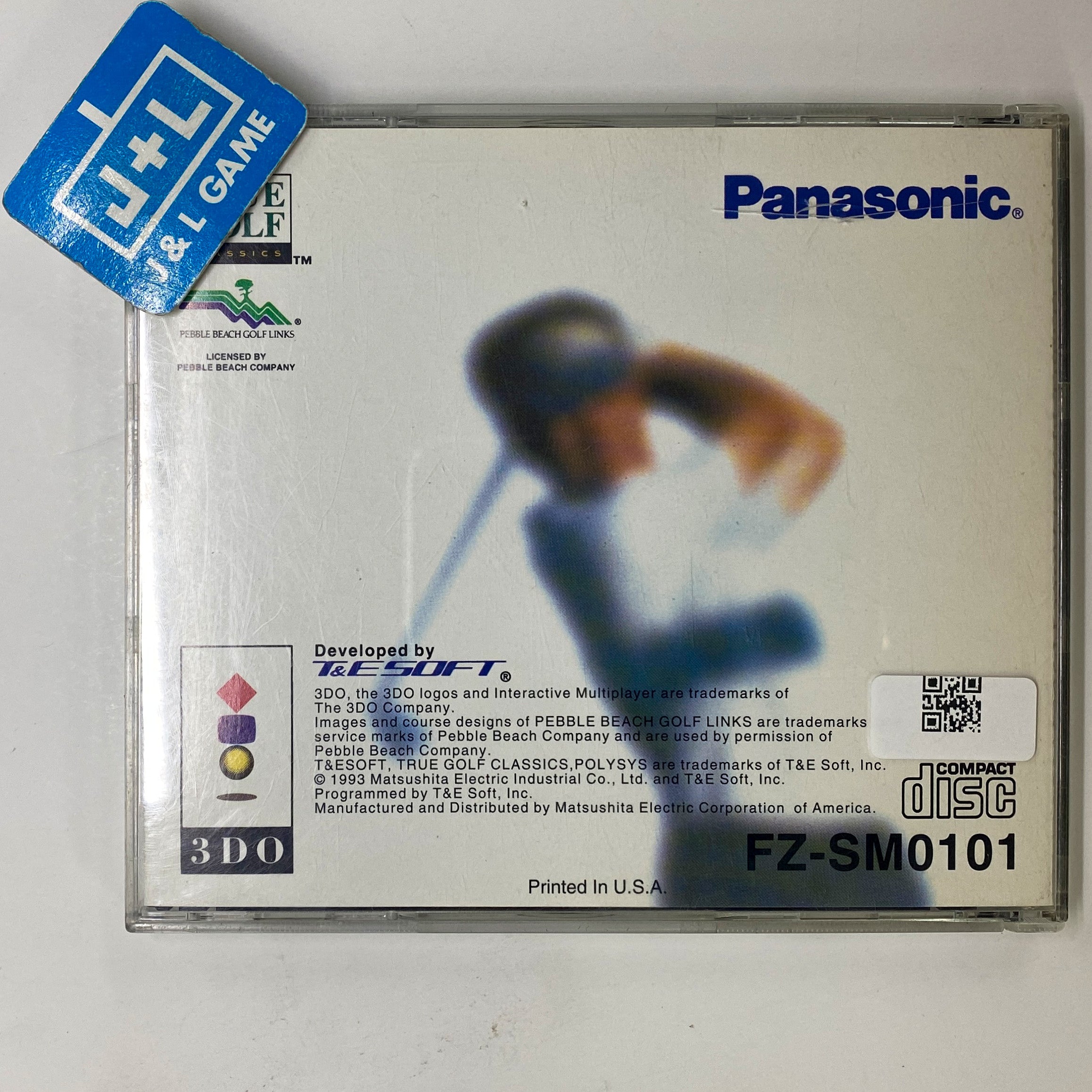 Pebble Beach Golf Links - 3DO Interactive Multiplayer [Pre-Owned] Video Games Panasonic   